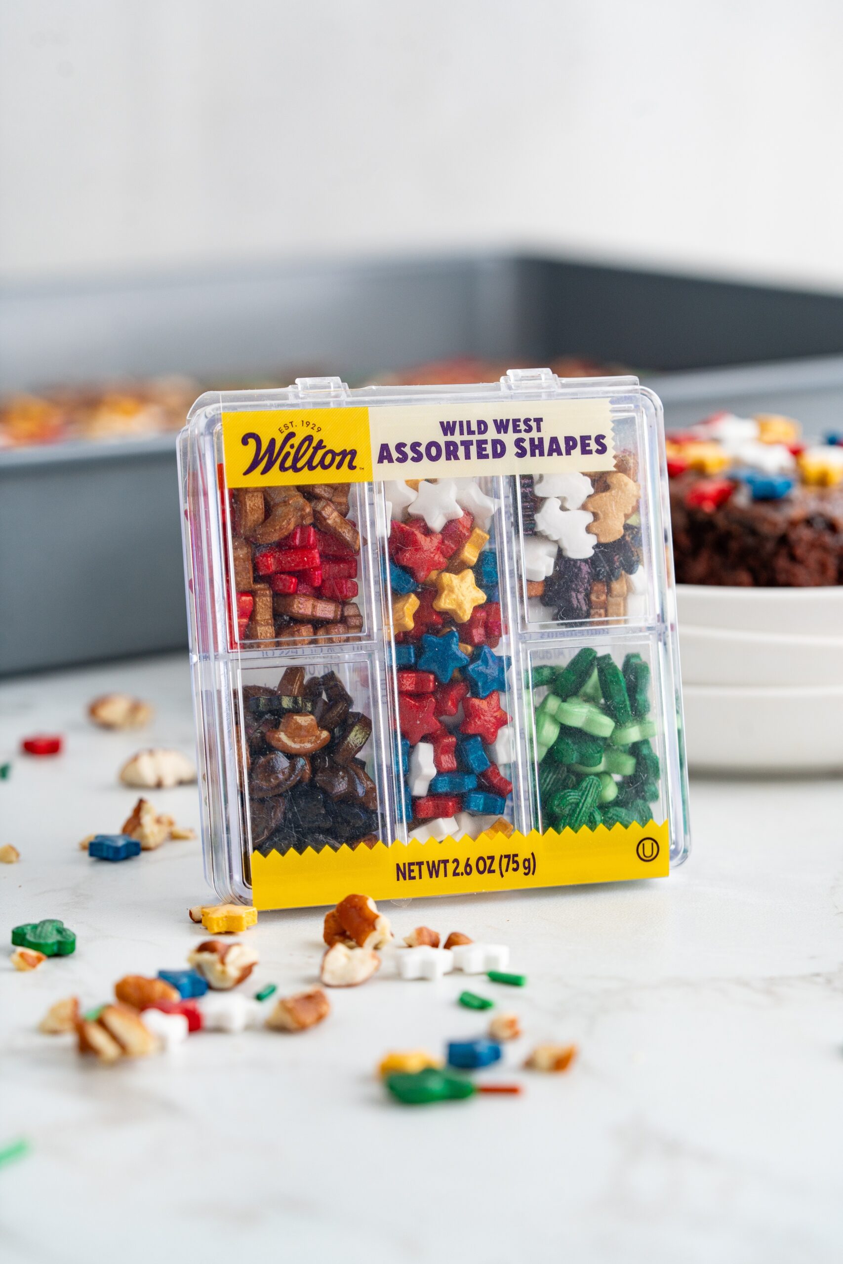 Wilton Wild West Assorted Shapes sprinkles