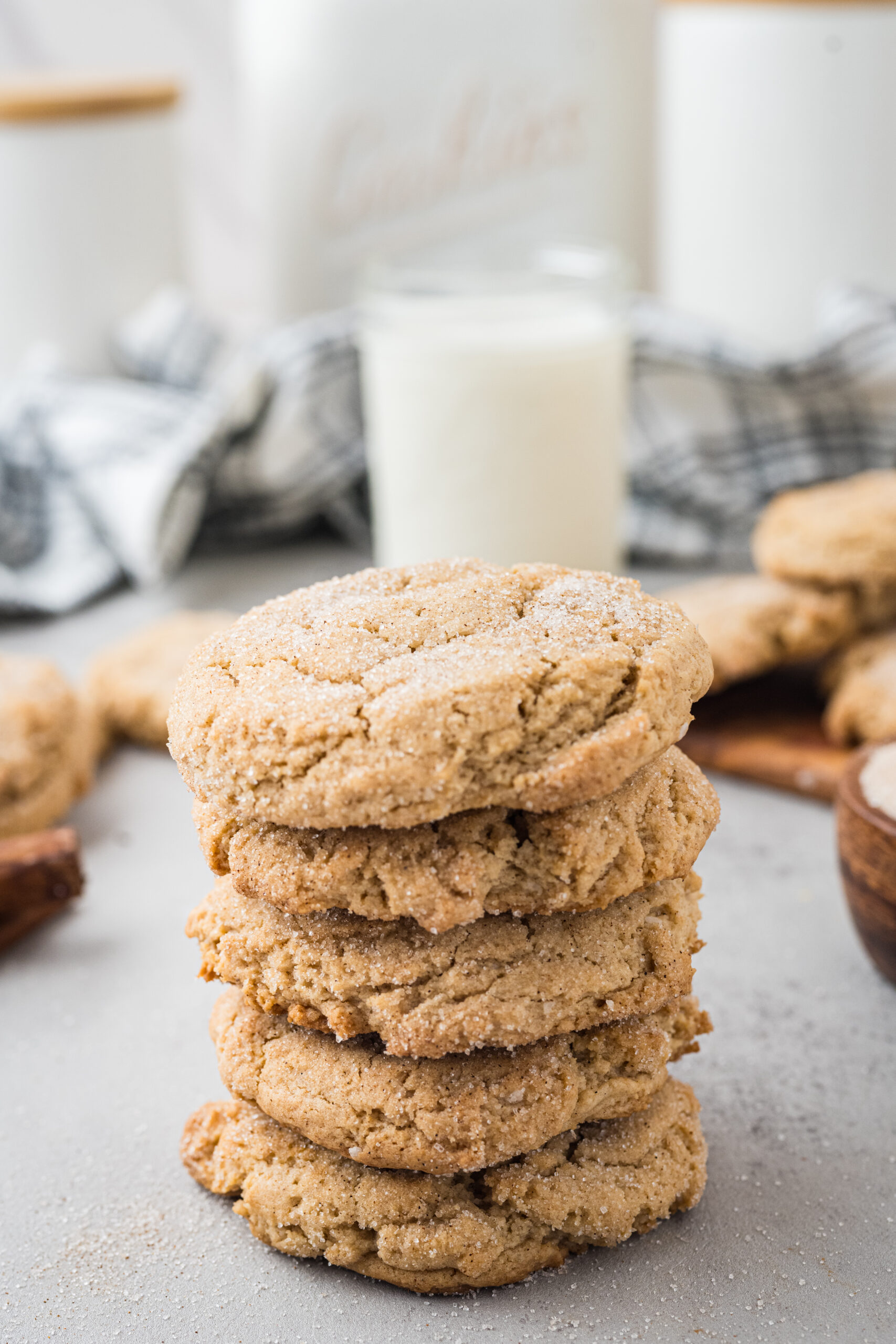 churro cream cheese cookies