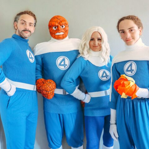Family Fantastic Four Halloween Costume