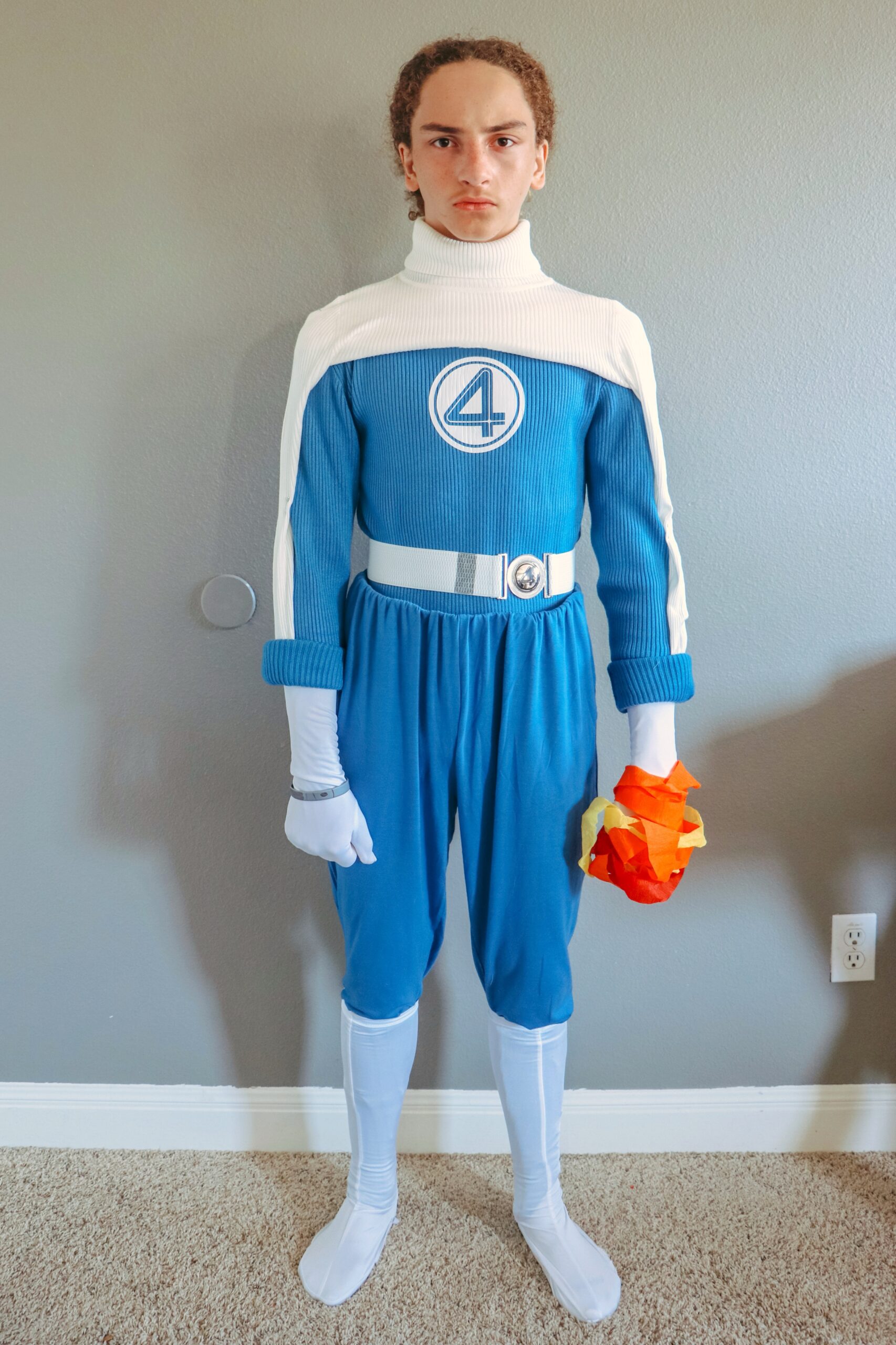 Human Torch costume (Johnny Storm cosplay)