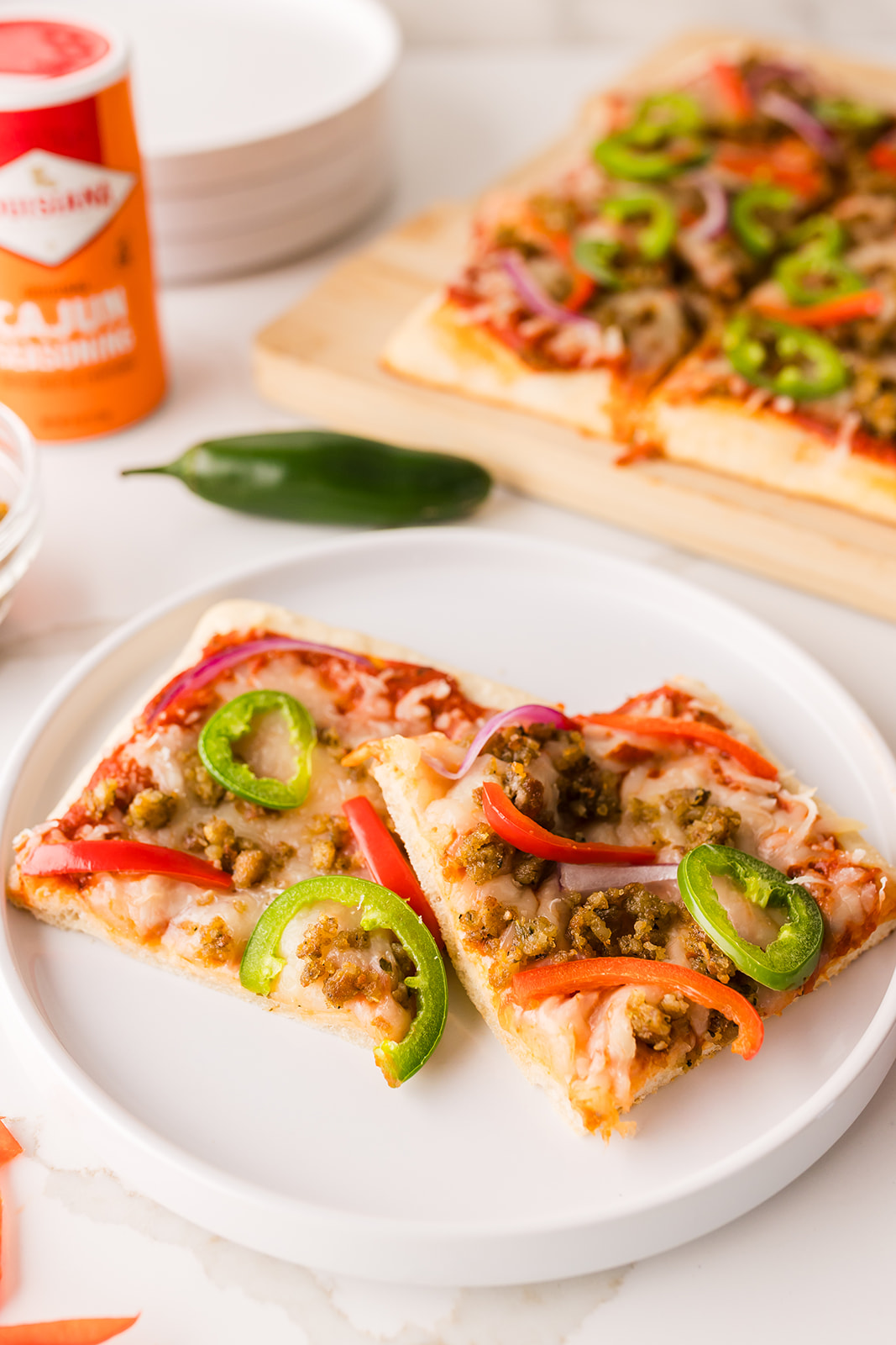 Boudin Pizza recipe
