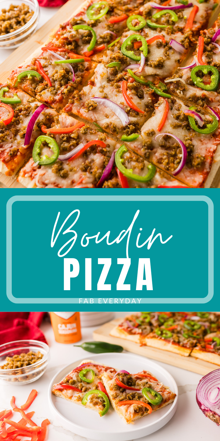 What to make with boudin: Boudin Pizza recipe