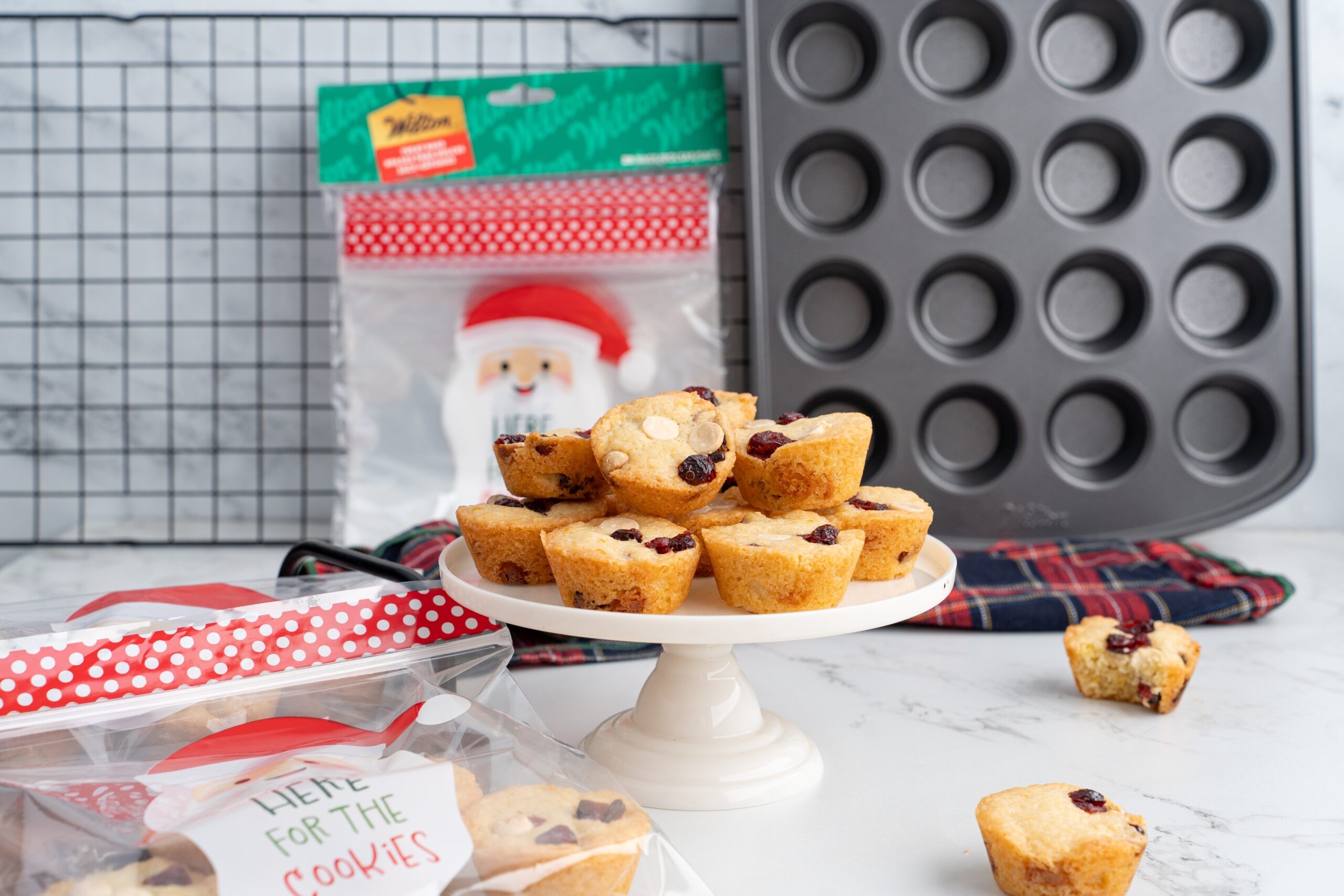 White Chocolate Cranberry Blondies recipe