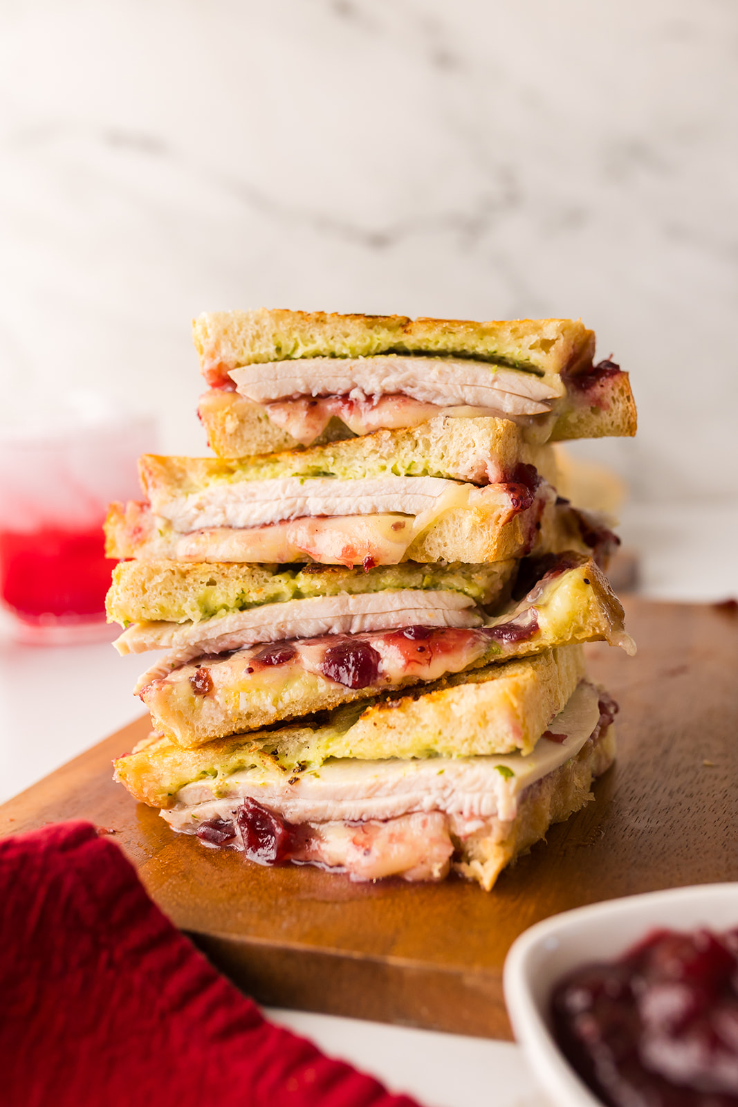 turkey cranberry panini