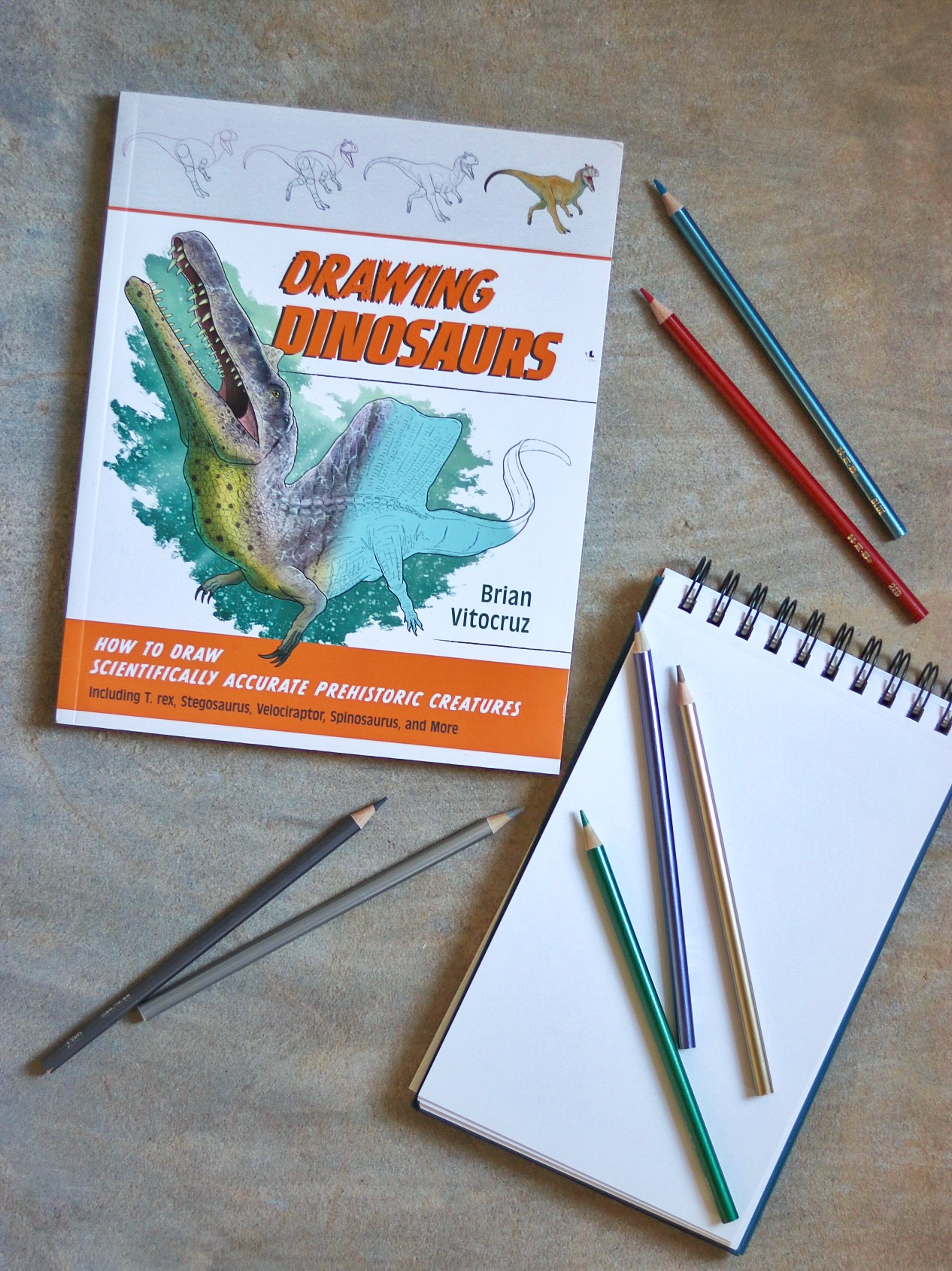 Drawing Dinosaurs by Brian Vitocruz