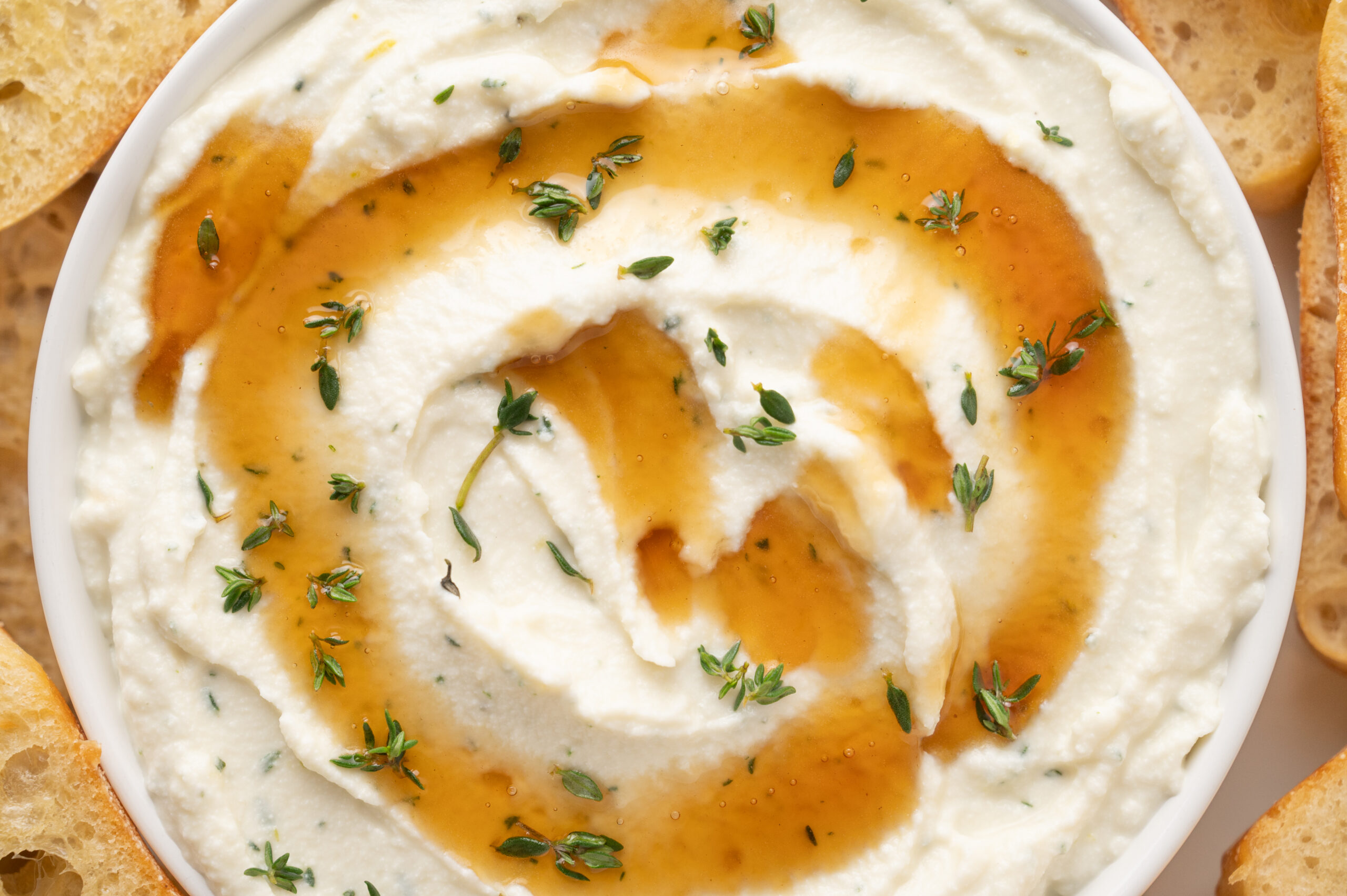 Whipped Ricotta Dip with Honey