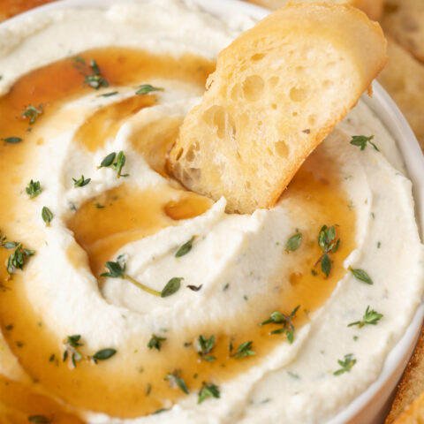 Whipped Ricotta Dip with Honey