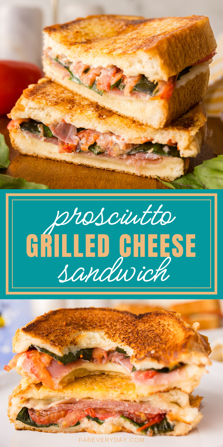 Grilled Cheese with Prosciutto