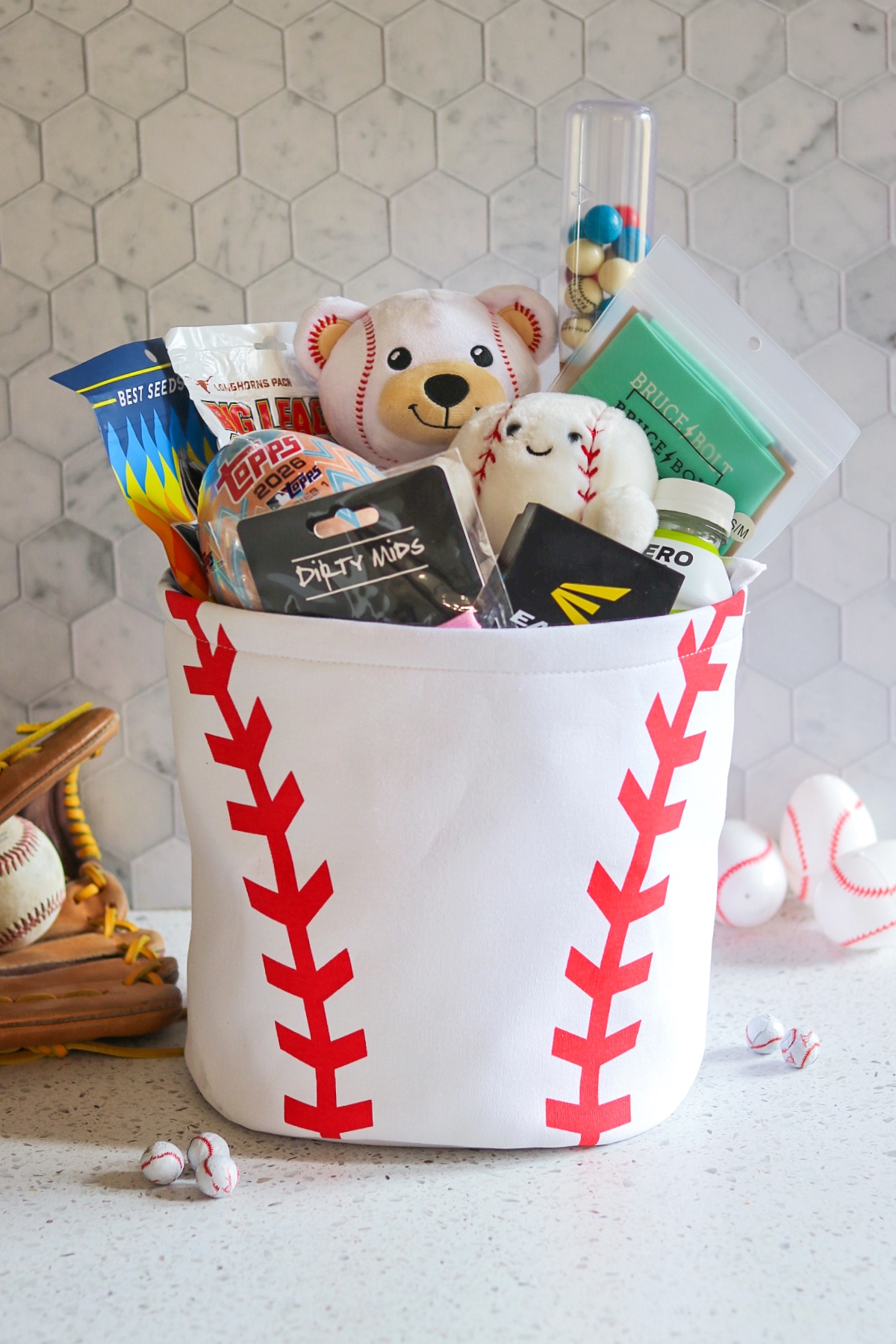 baseball Easter basket