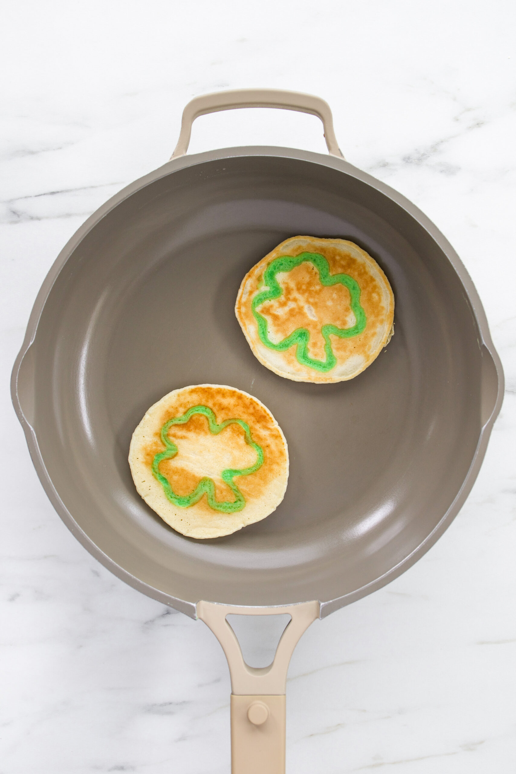 shamrock pancakes