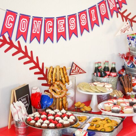 Baseball Party Ideas (for an MLB Opening Day party, baseball birthday party, or team party)