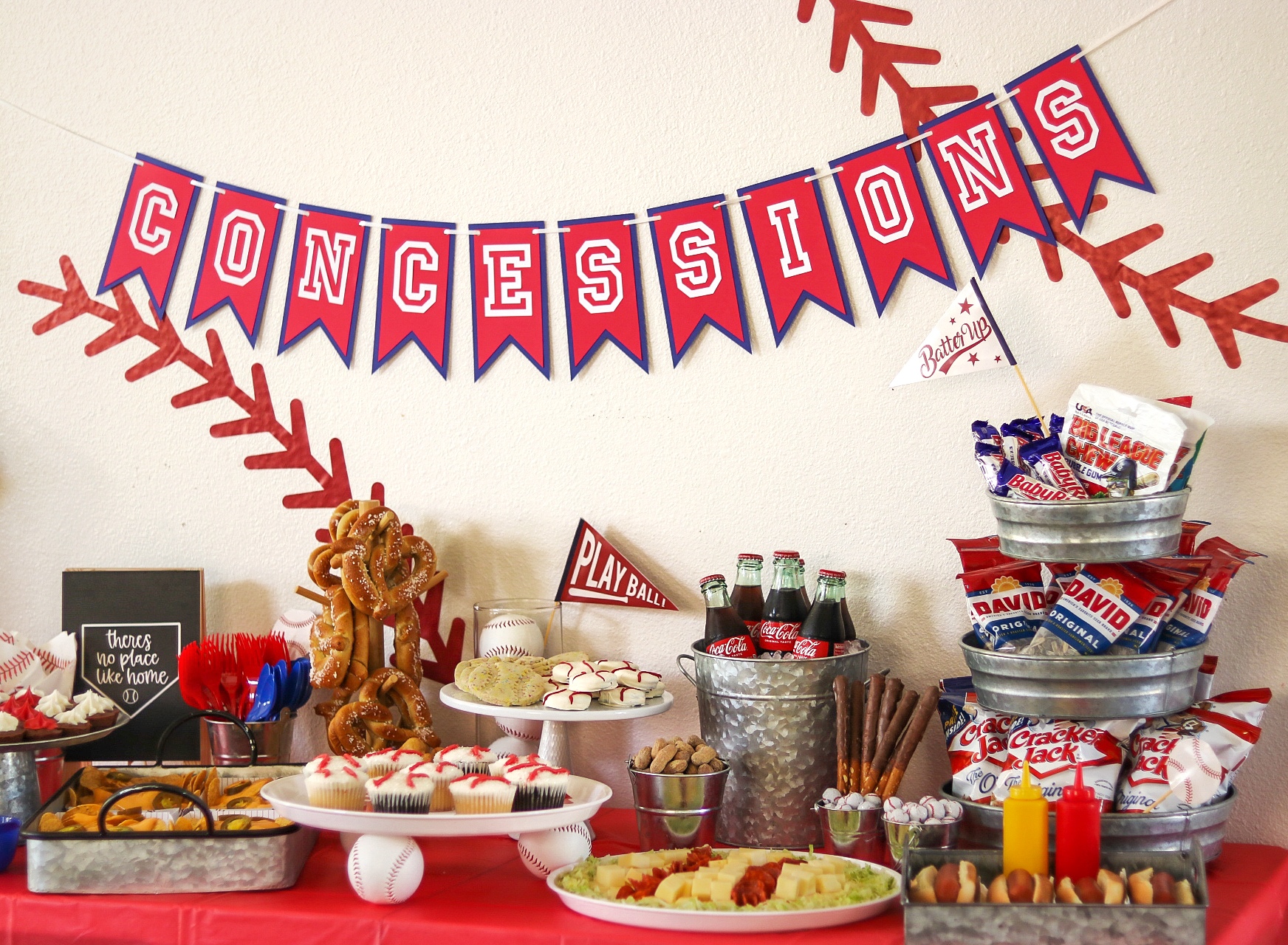 ideas for baseball party or baseball themed birthday party