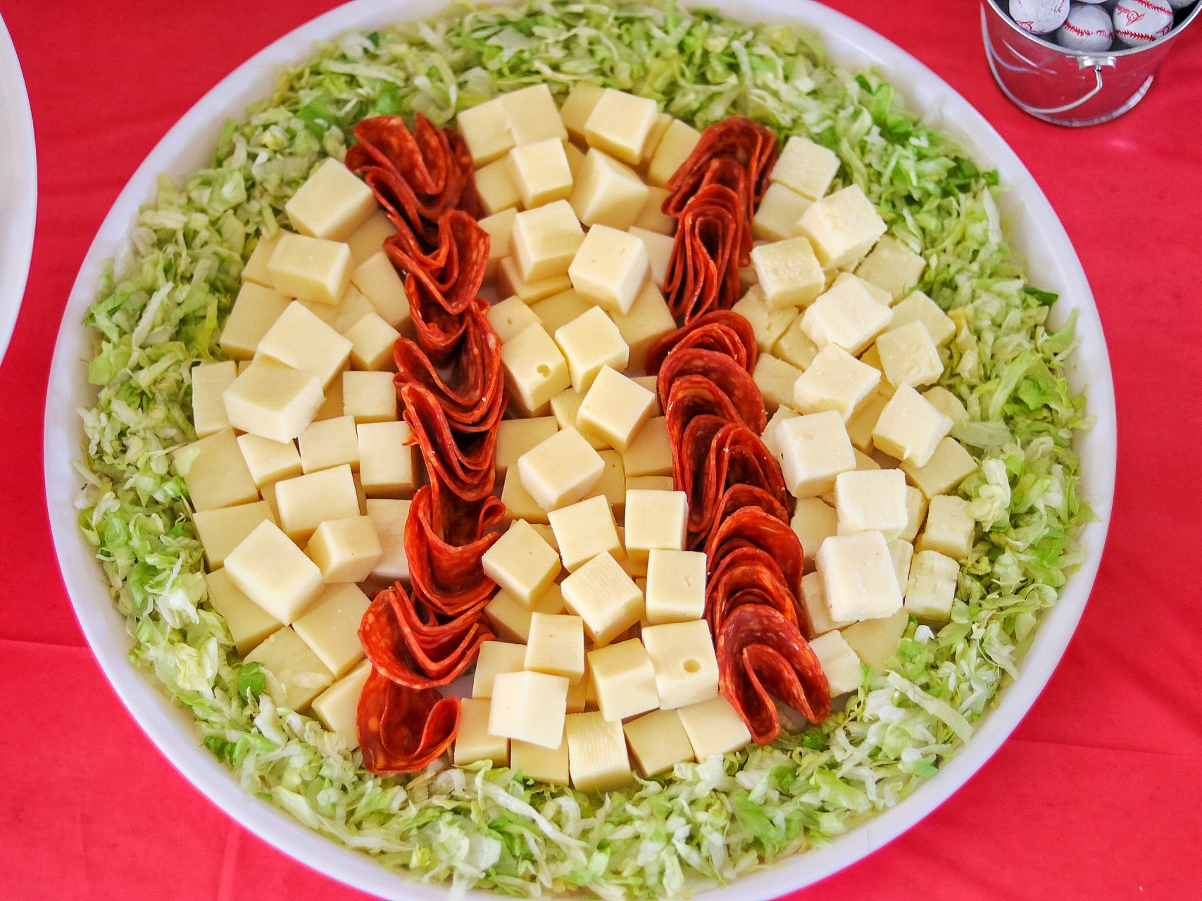 baseball themed party food