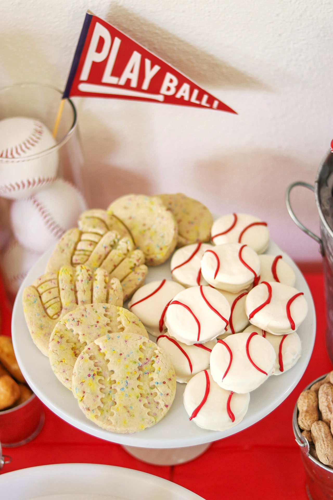 food for baseball themed party