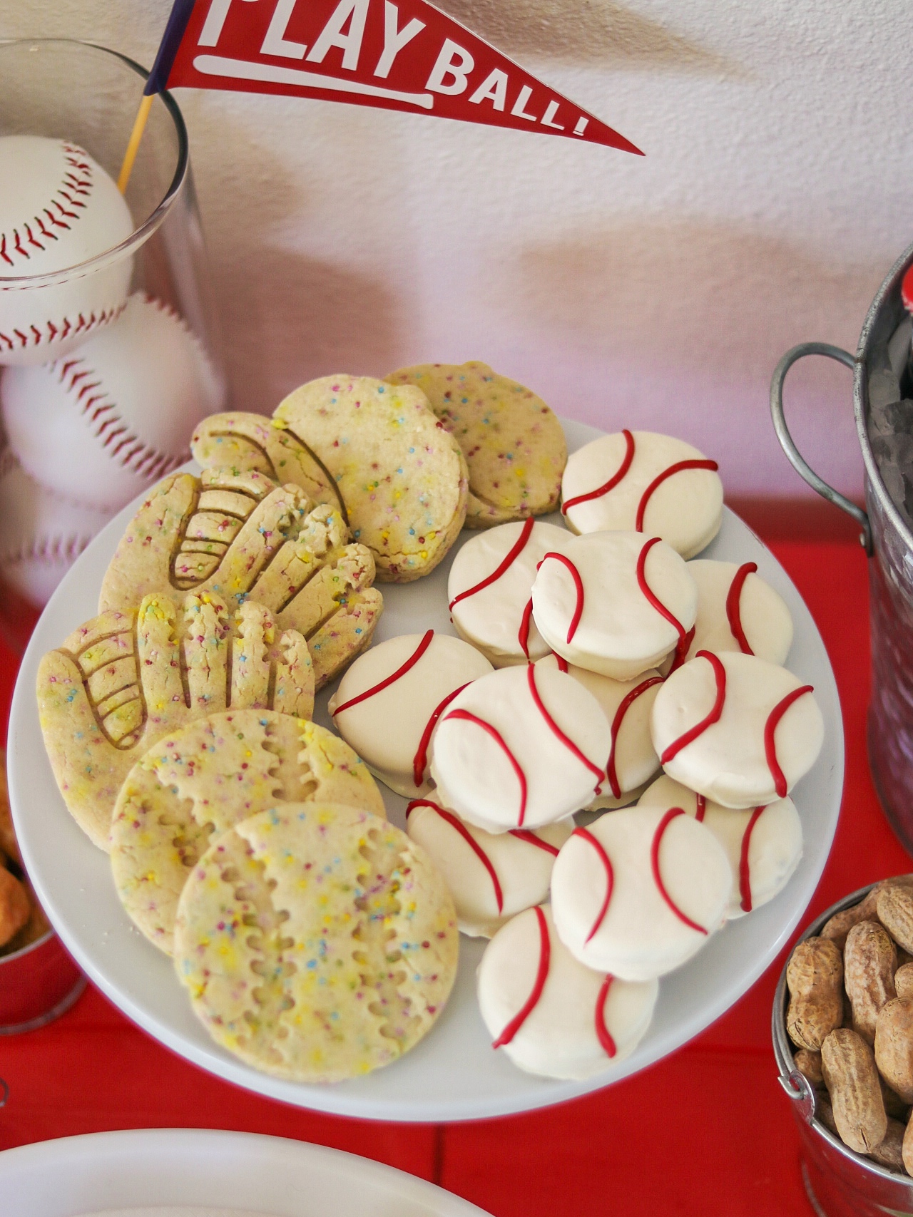 DIY baseball theme party