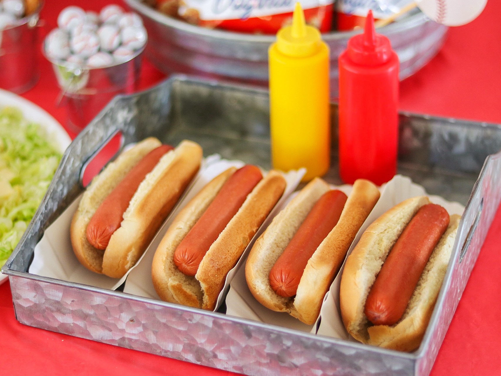 food ideas for baseball party