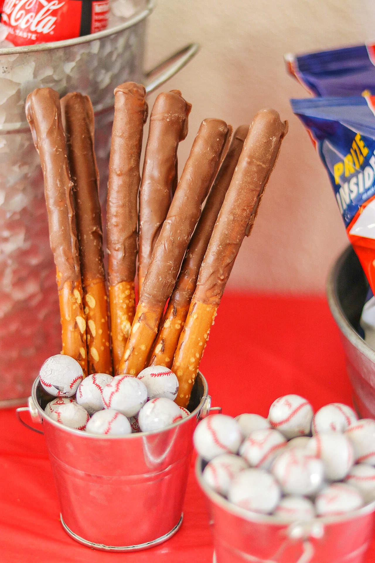 baseball themed birthday party food