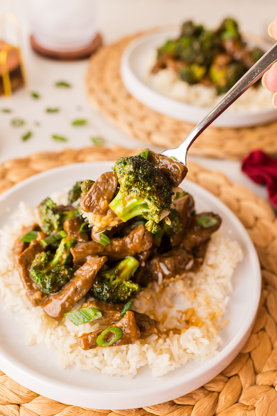 Spicy Orange Beef and Broccoli recipe