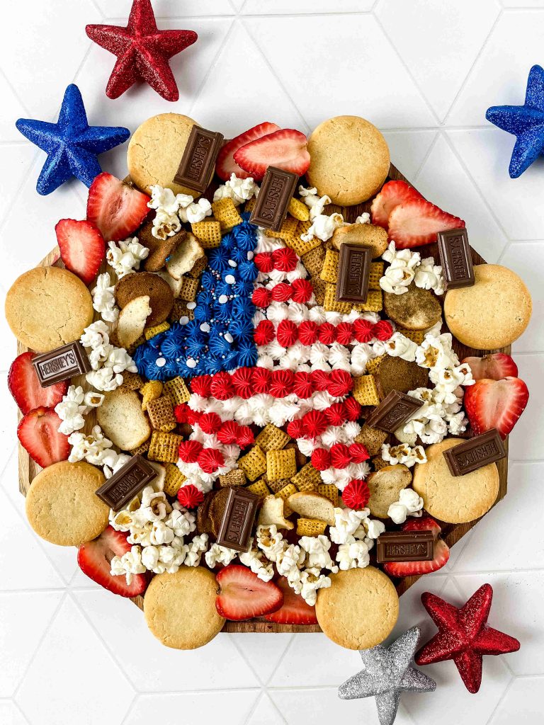 4th of July dessert board