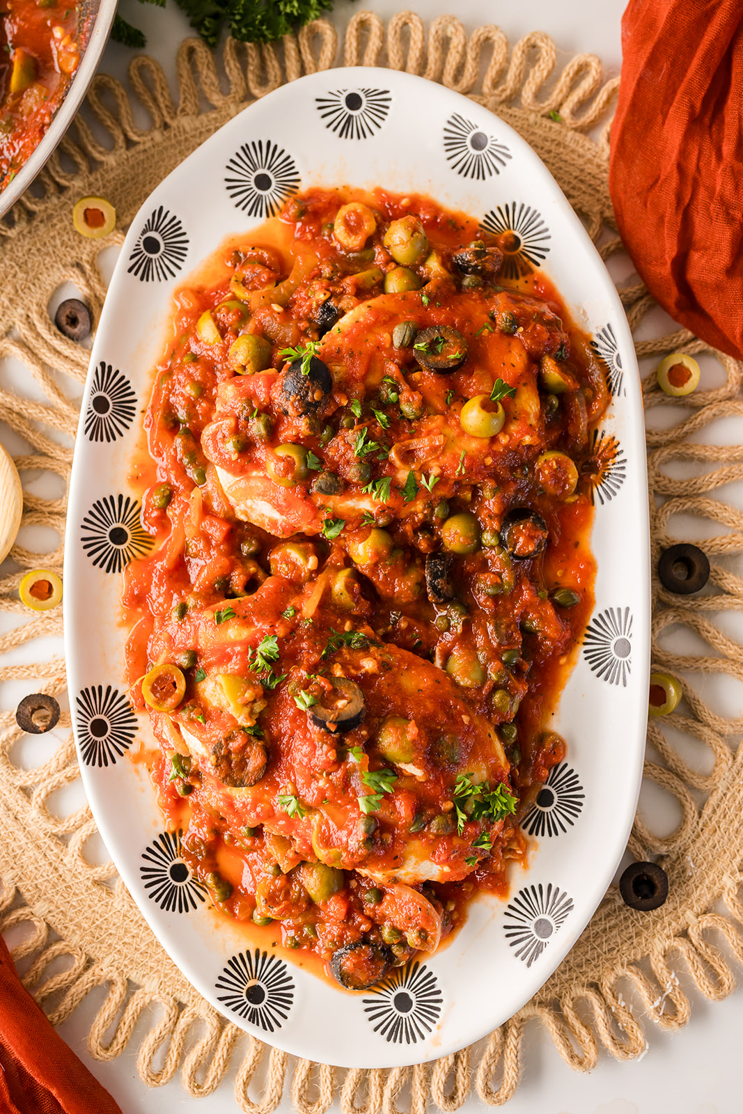 recipe for chicken with olives and capers