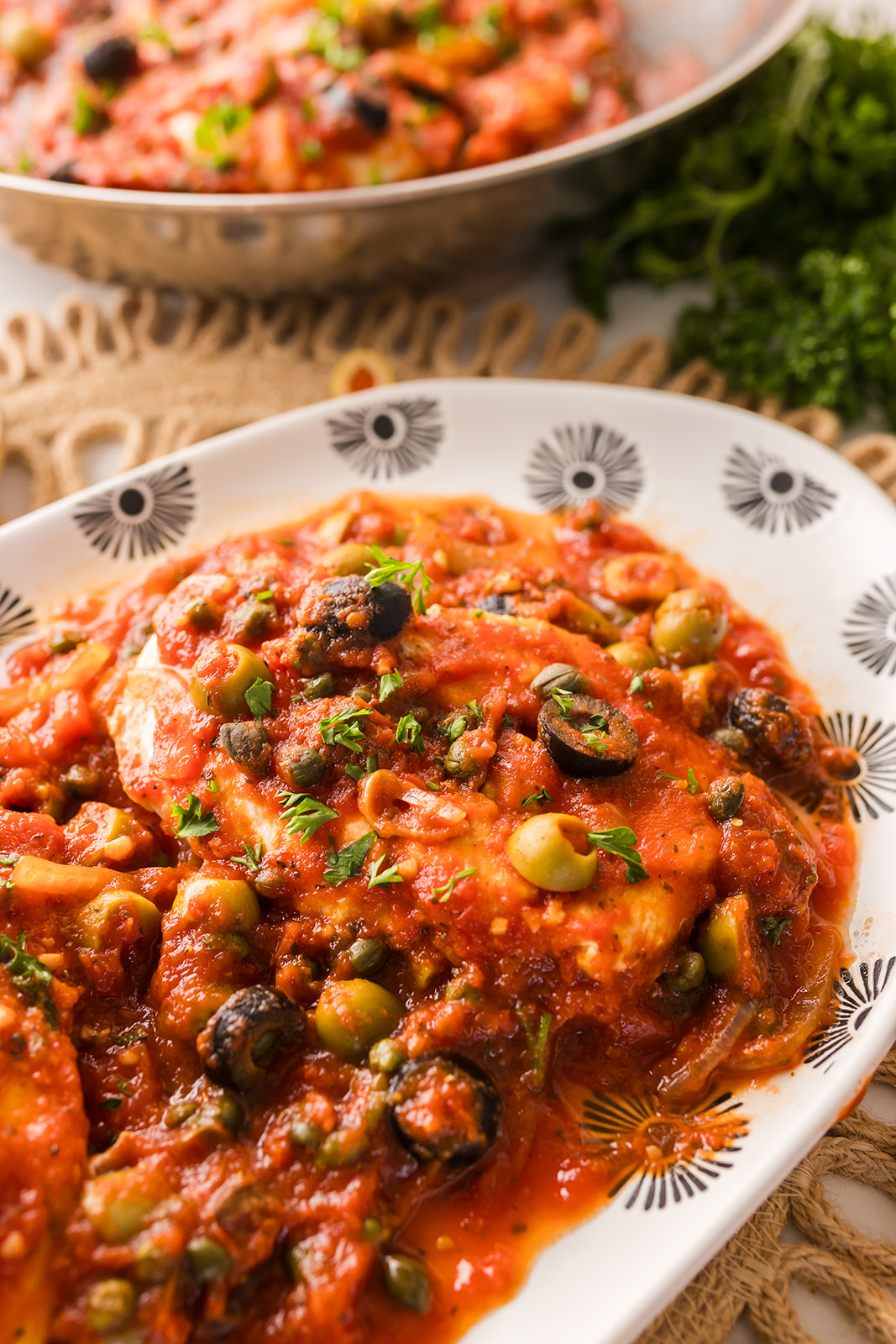 chicken with olives and capers