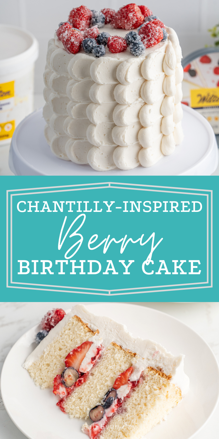 Chantilly-Inspired Berry Cake Recipe
