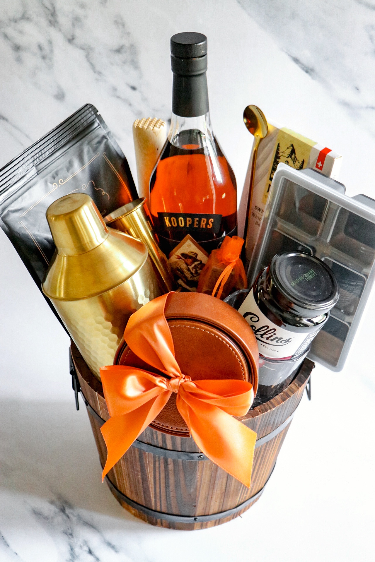 Father's Day Whiskey Gift Basket