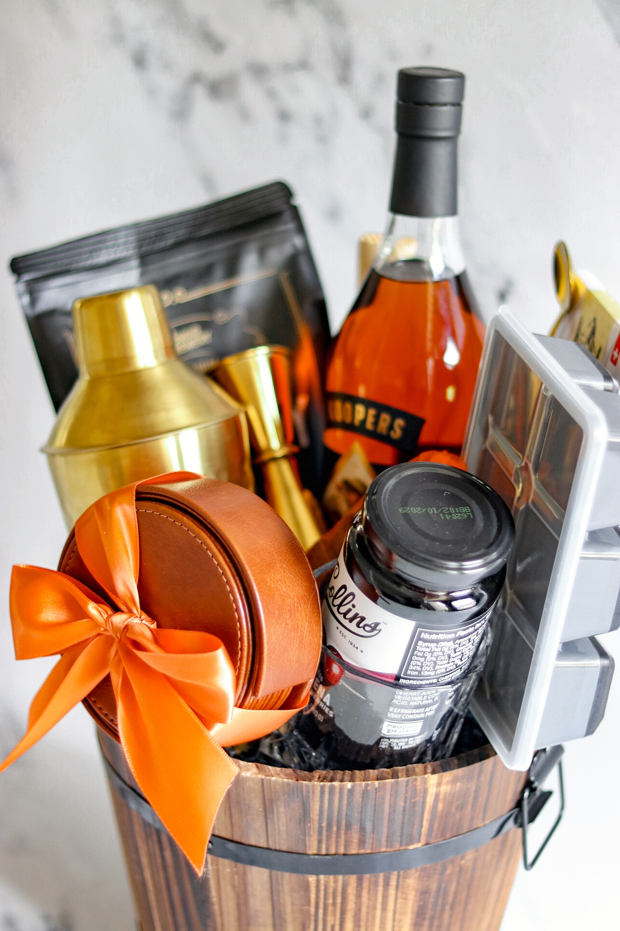Father's Day Whiskey Gift Basket