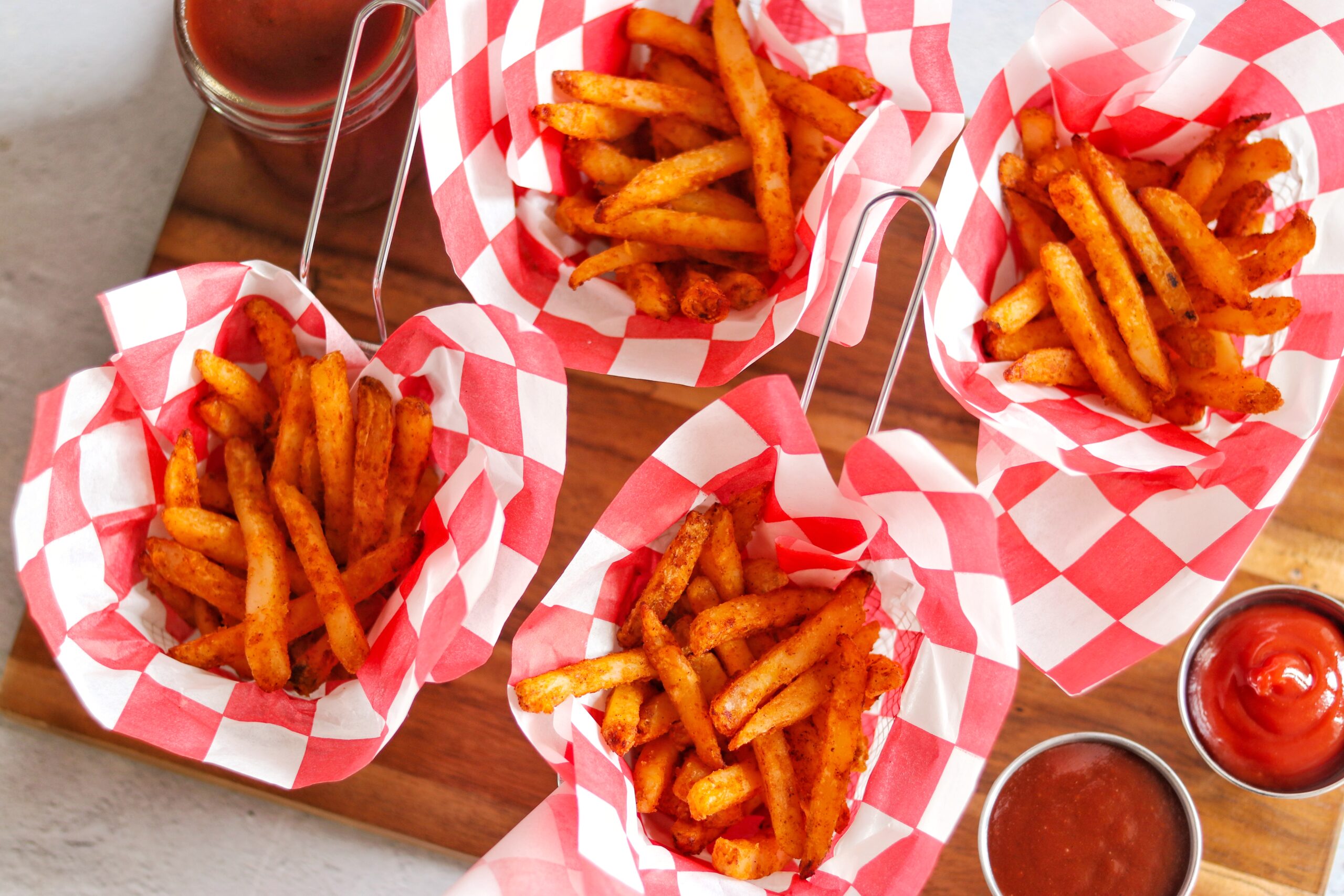 barbecue French fries