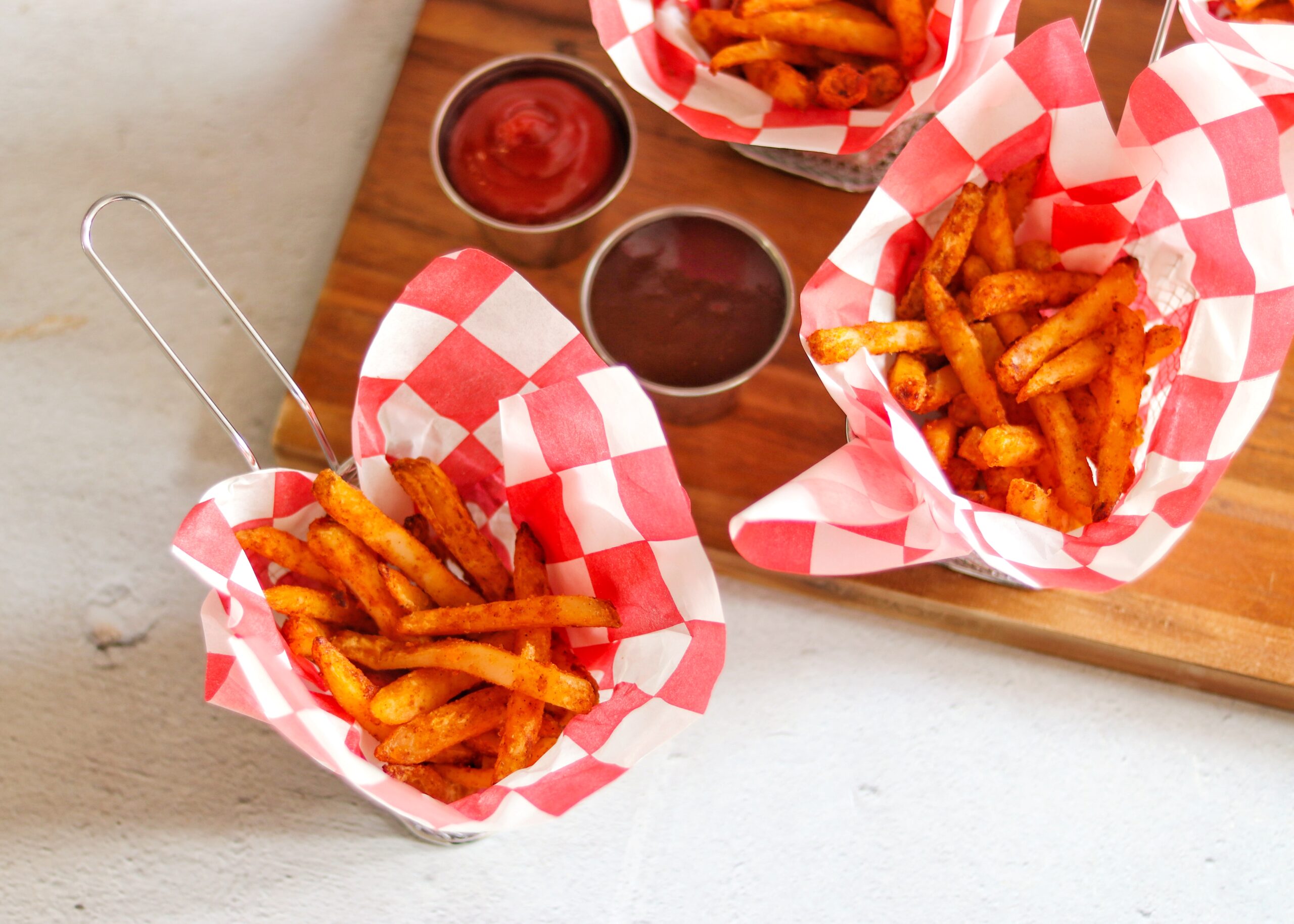 barbecue French fries