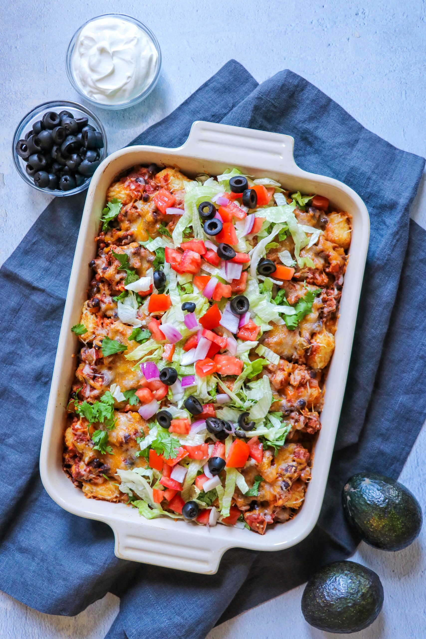 taco bake with tater tots
