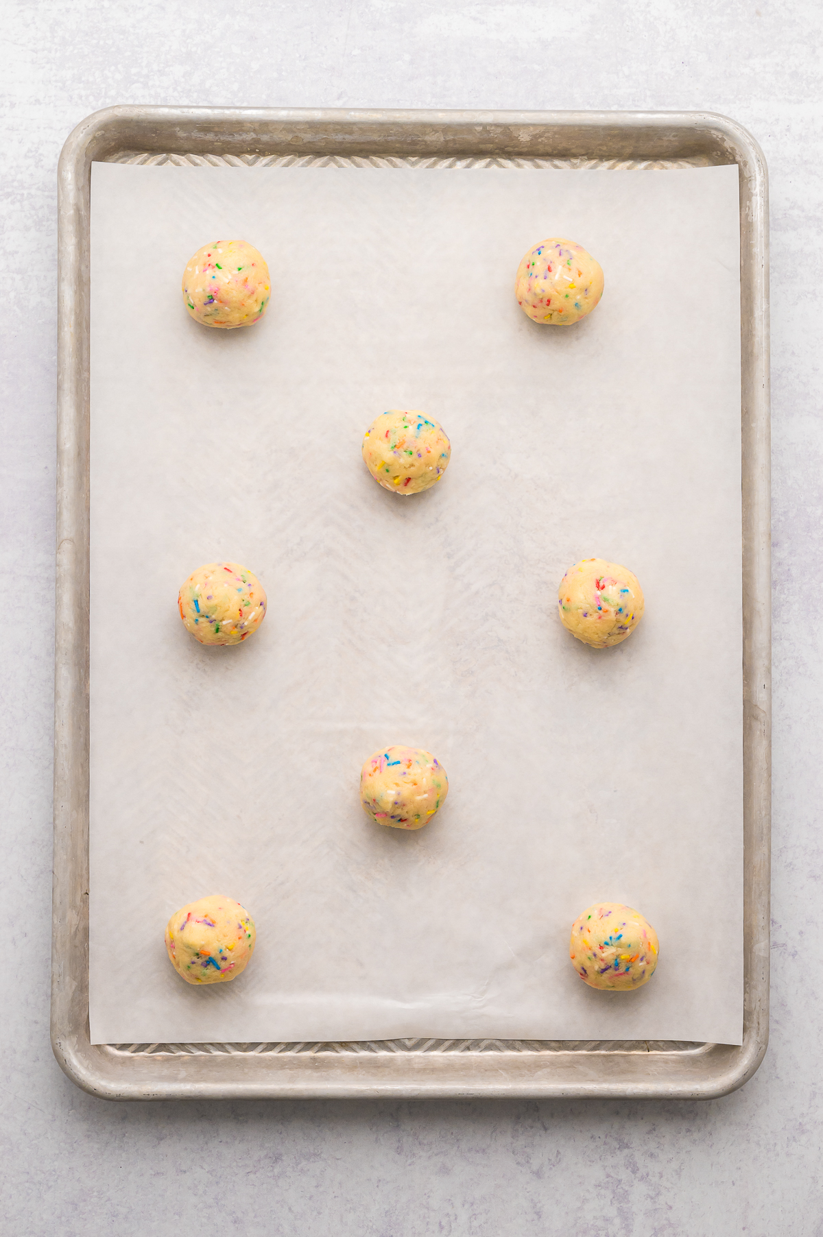 Funfetti Cookies from scratch