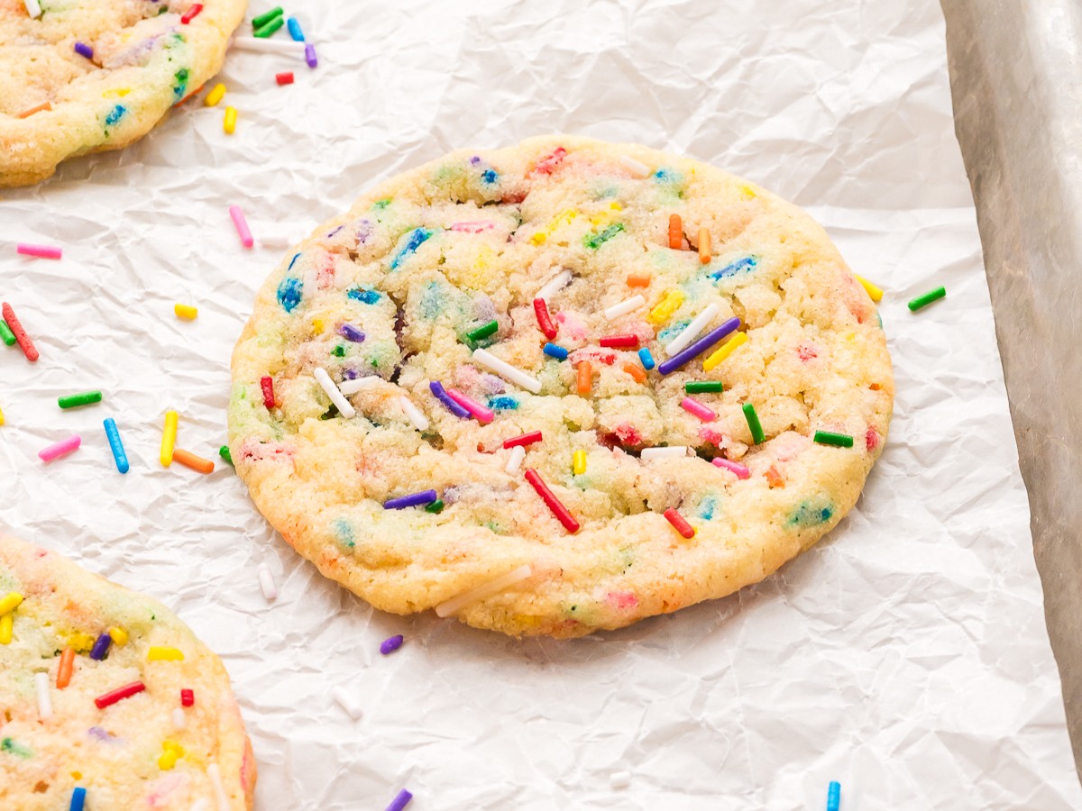 homemade Funfetti Cookies recipe