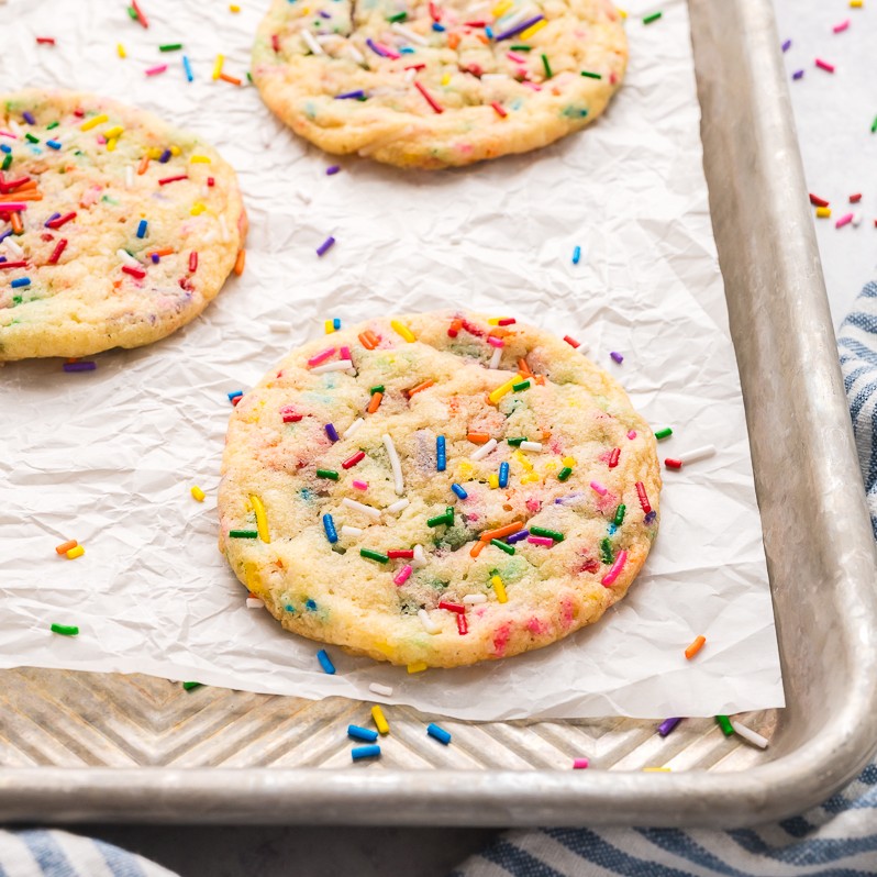 homemade Funfetti Cookies