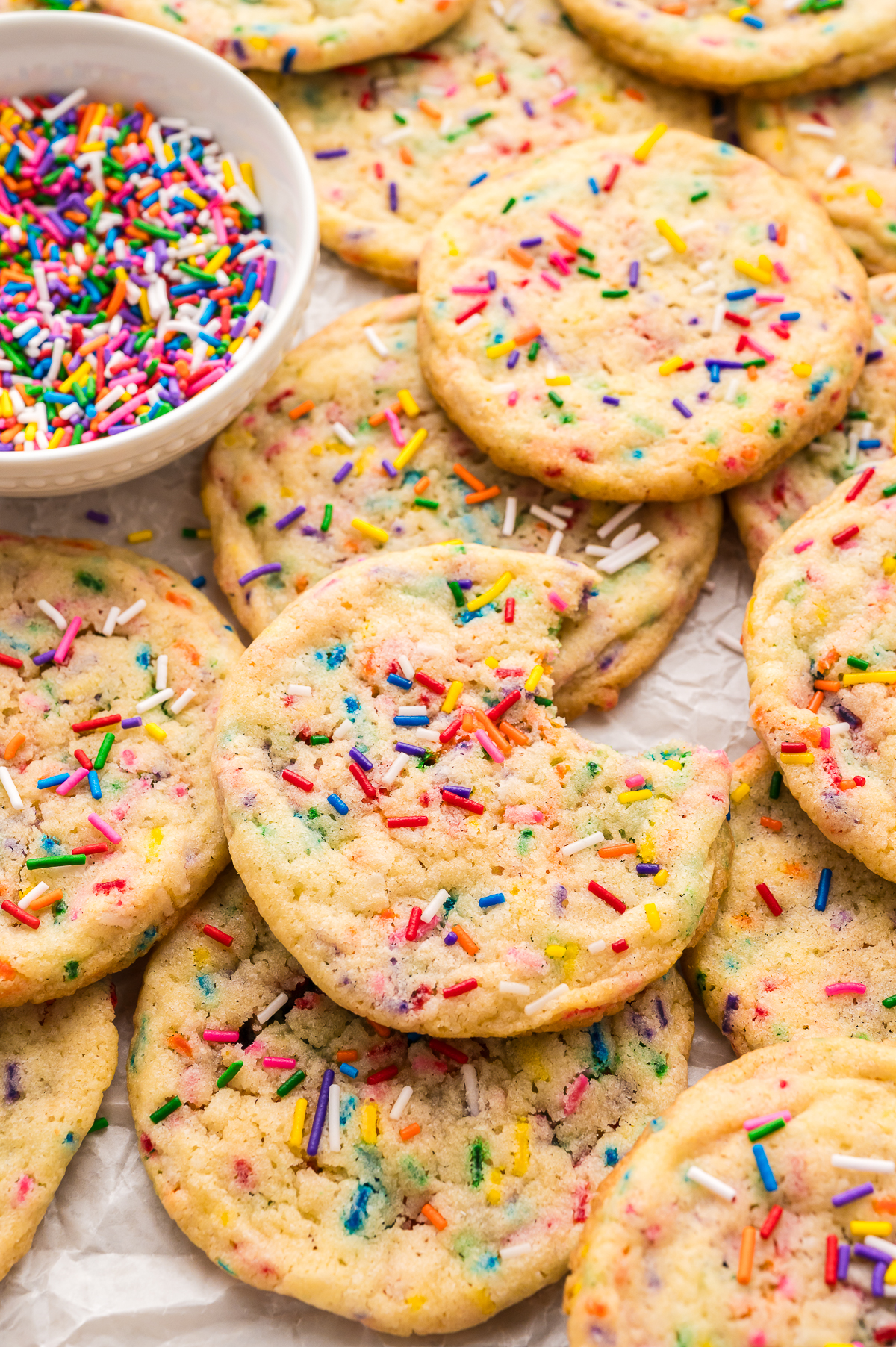 homemade Funfetti Cookies recipe