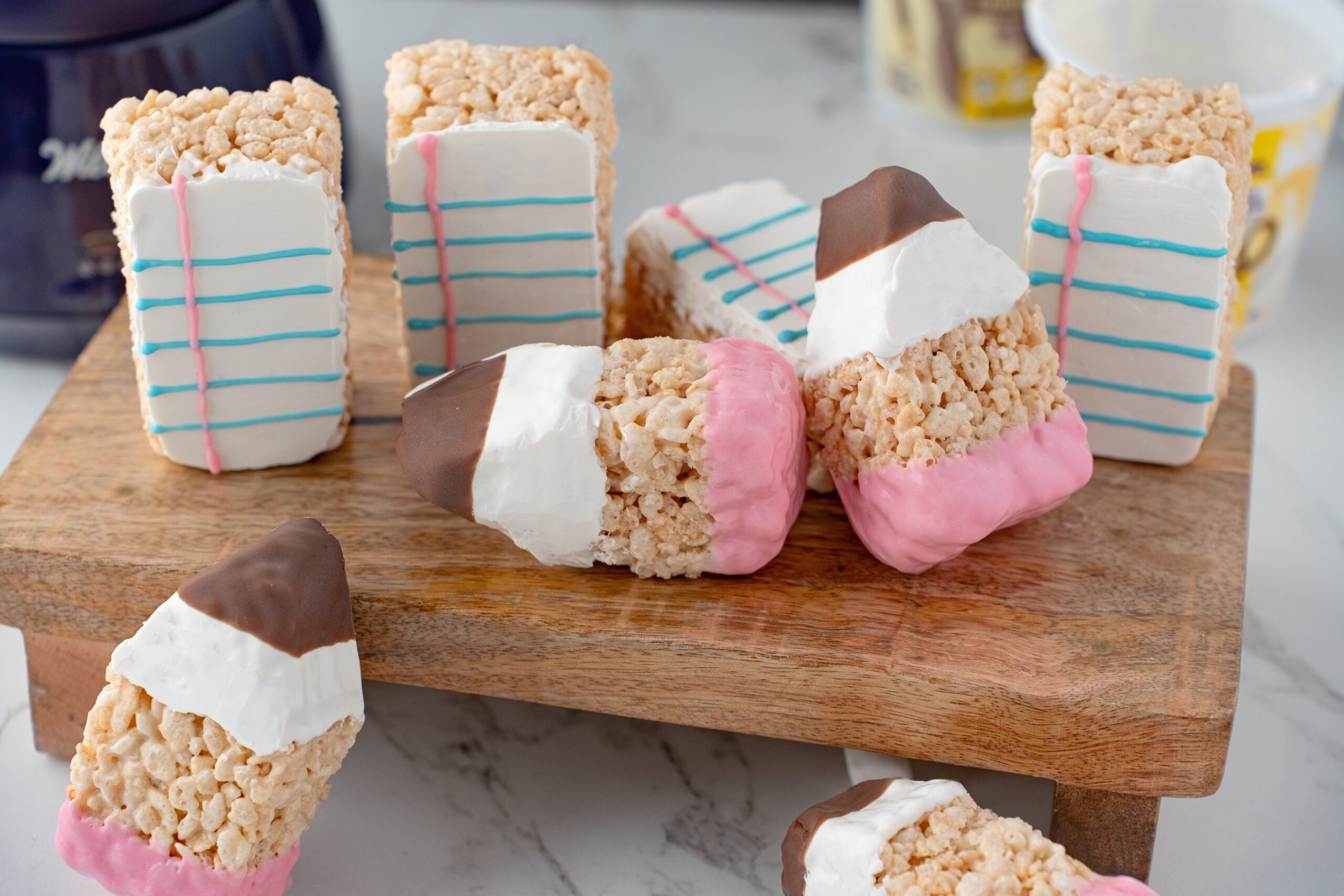 Cute Back-to-School Treats Idea: Paper and Pencil Cereal Treats