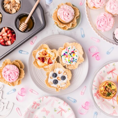 Protein Waffle Cone Bowls recipe