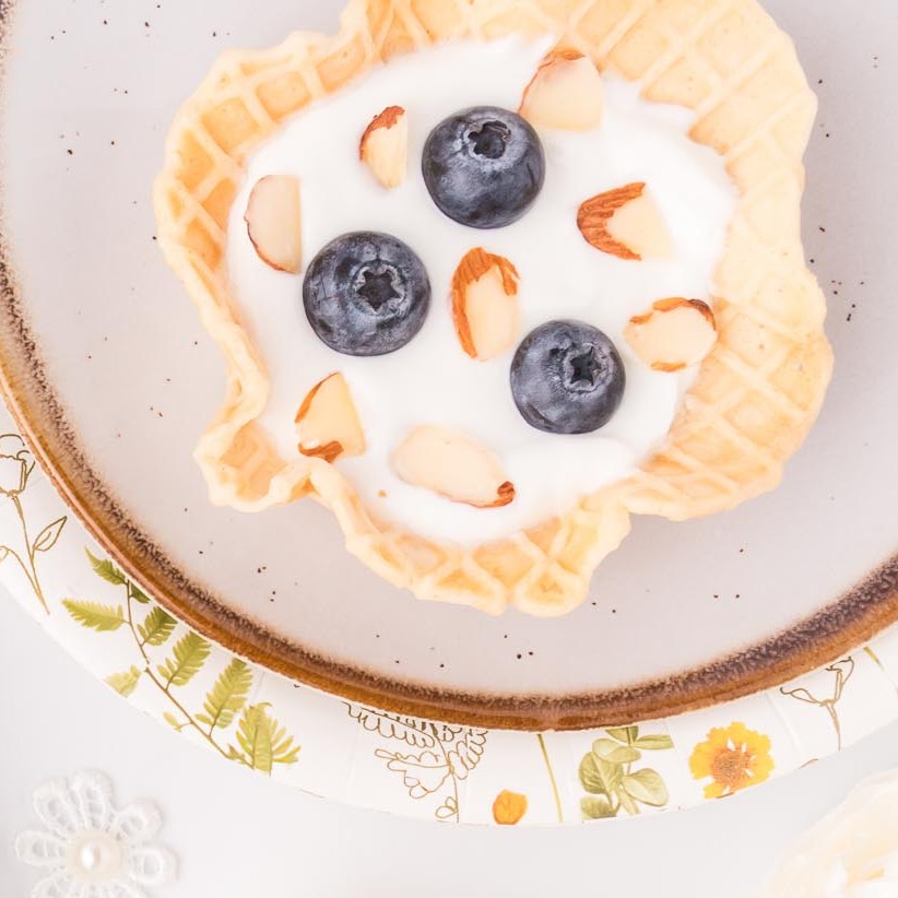 how to make waffle bowls