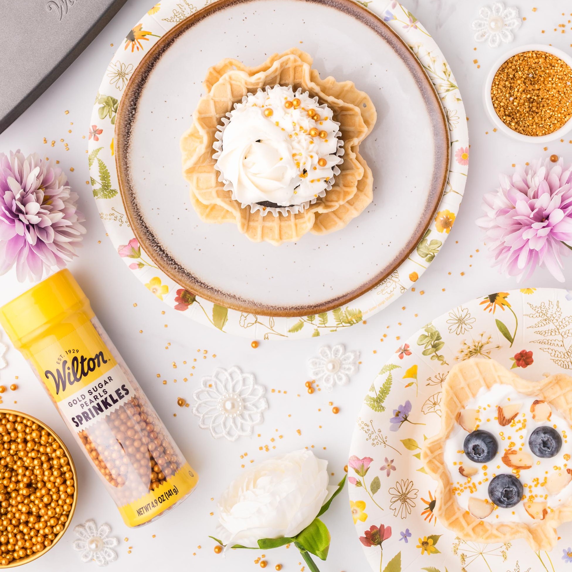 waffle cone bowl recipe