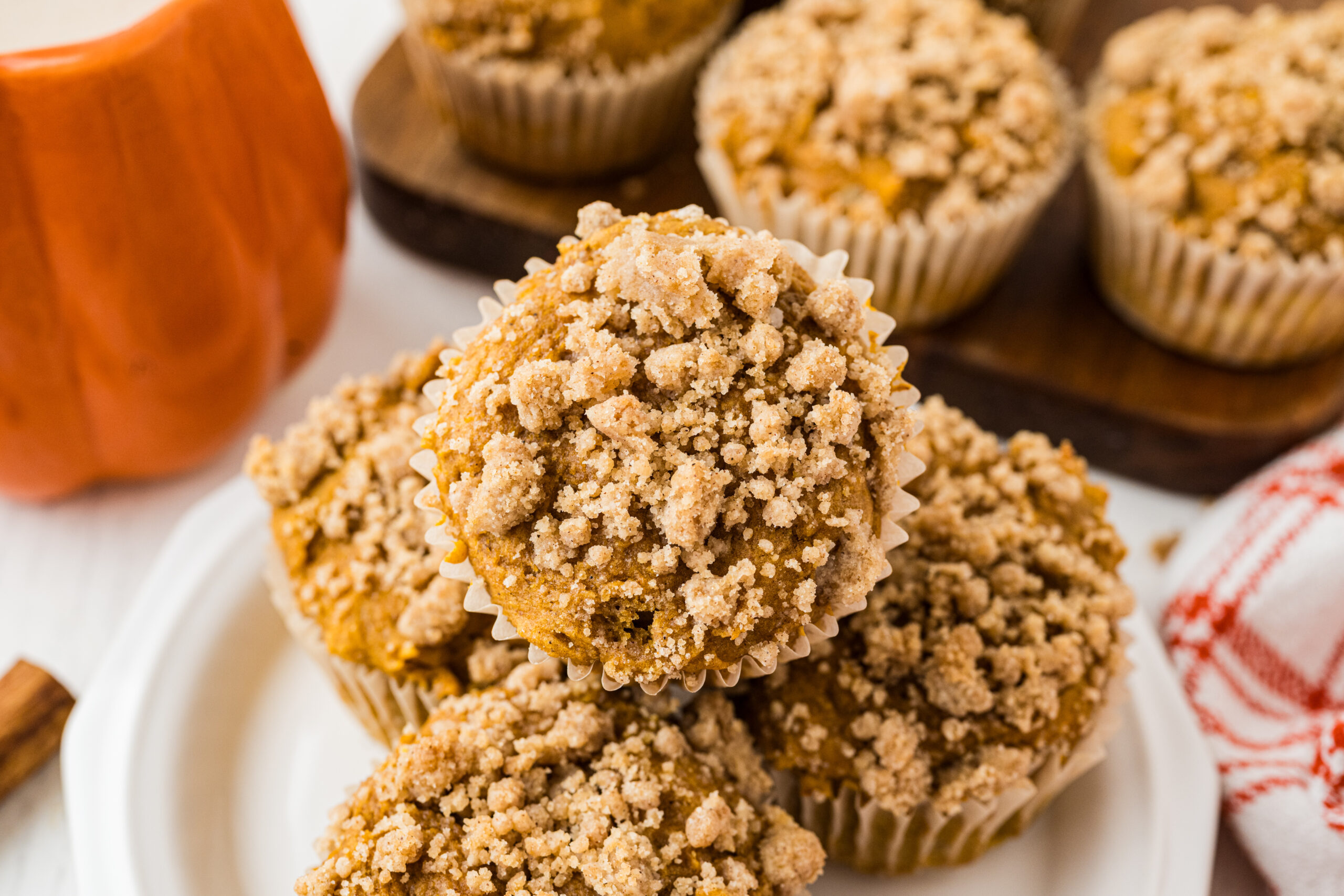 Pumpkin Cheesecake Muffins
