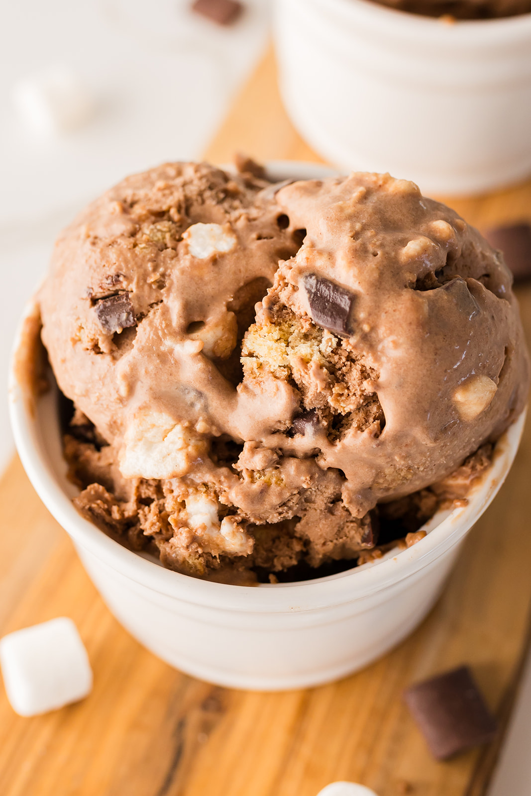 dark chocolate smores ice cream recipe