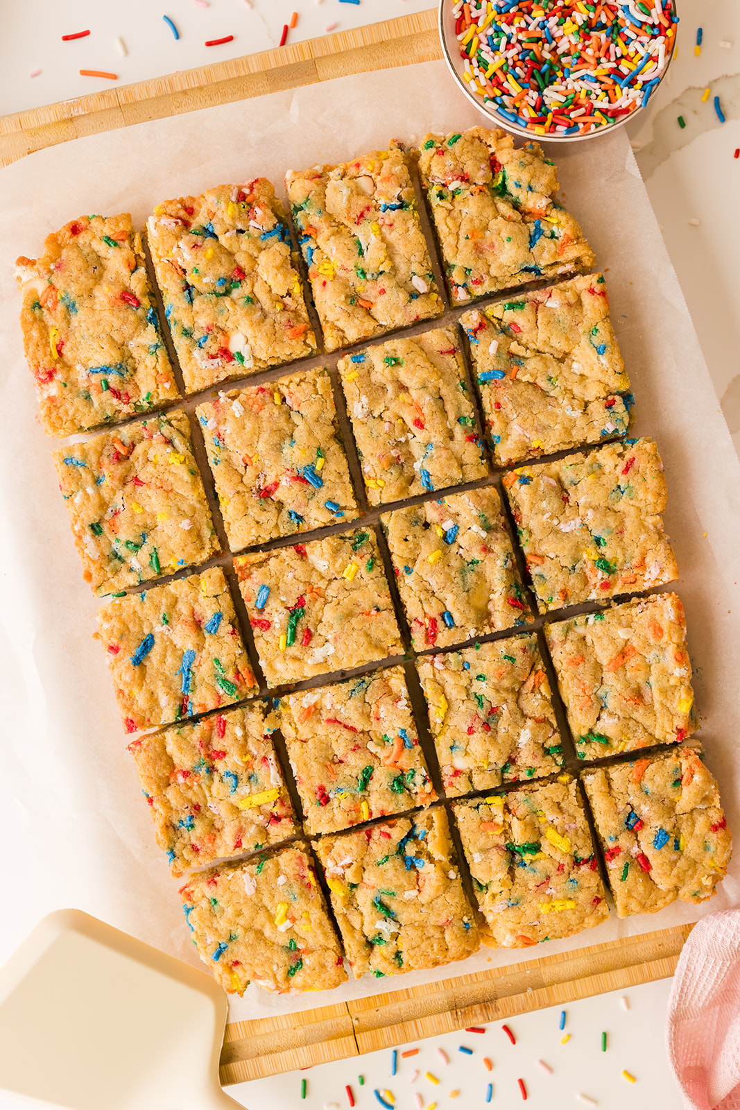 Funfetti Blondie recipe