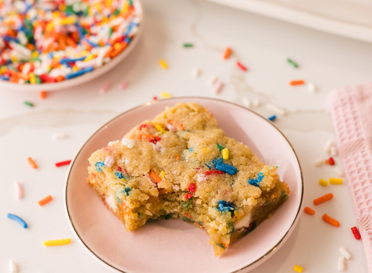 Funfetti Blondies recipe