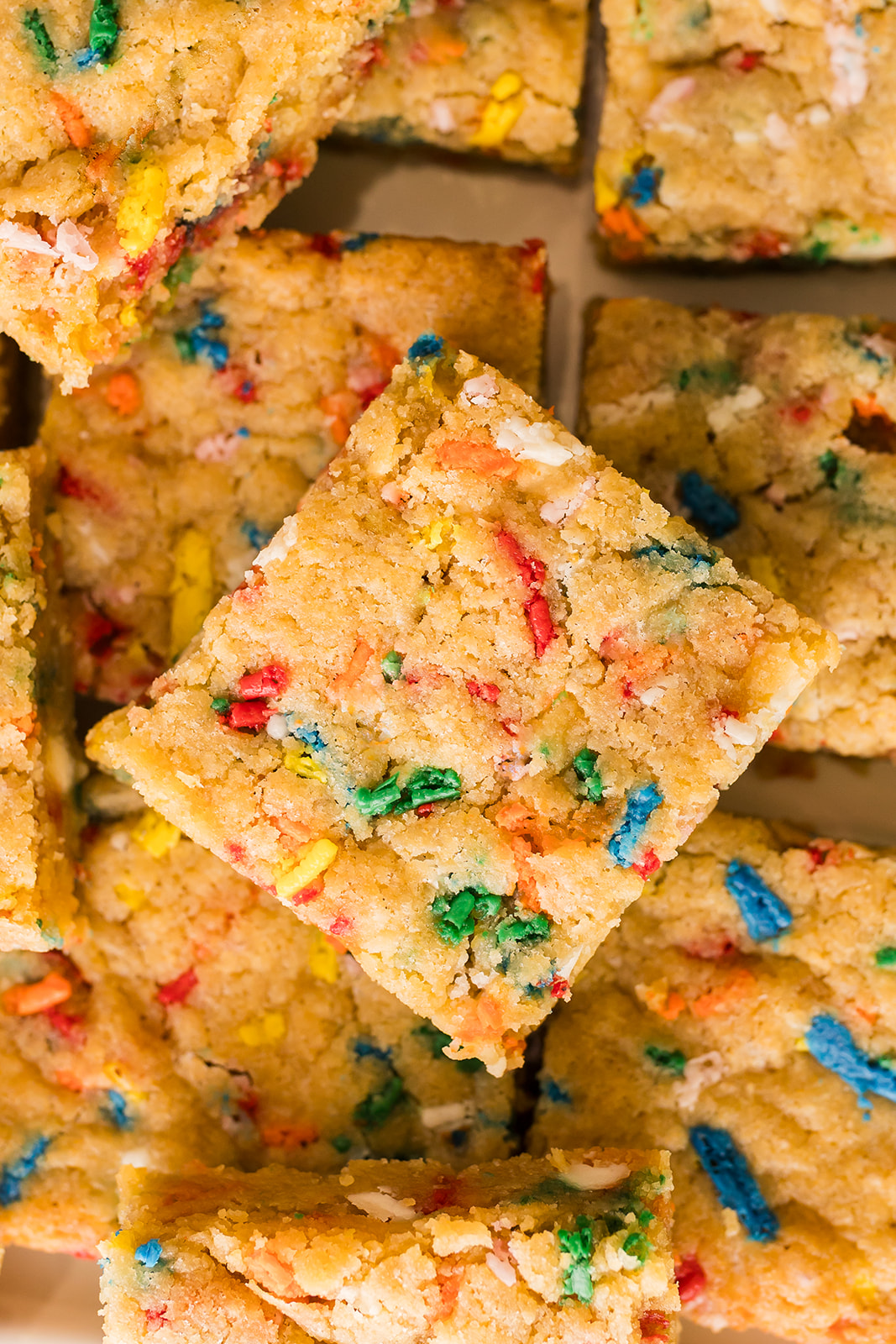 Funfetti Blondies from scratch
