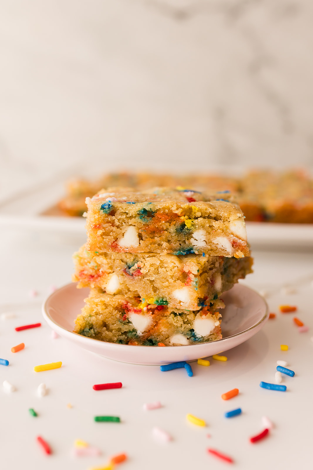 Funfetti Blondies recipe