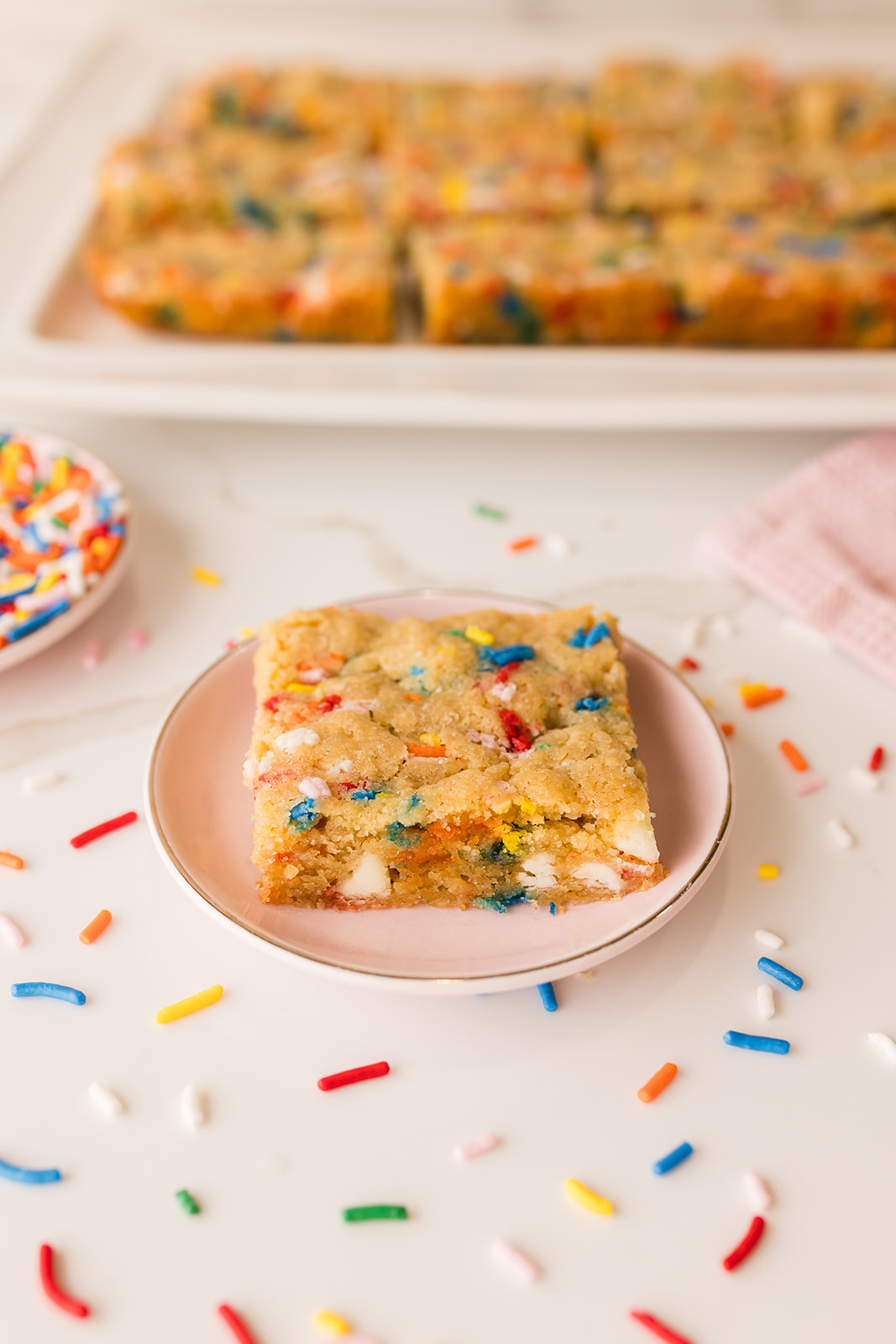 Funfetti Blondie recipe