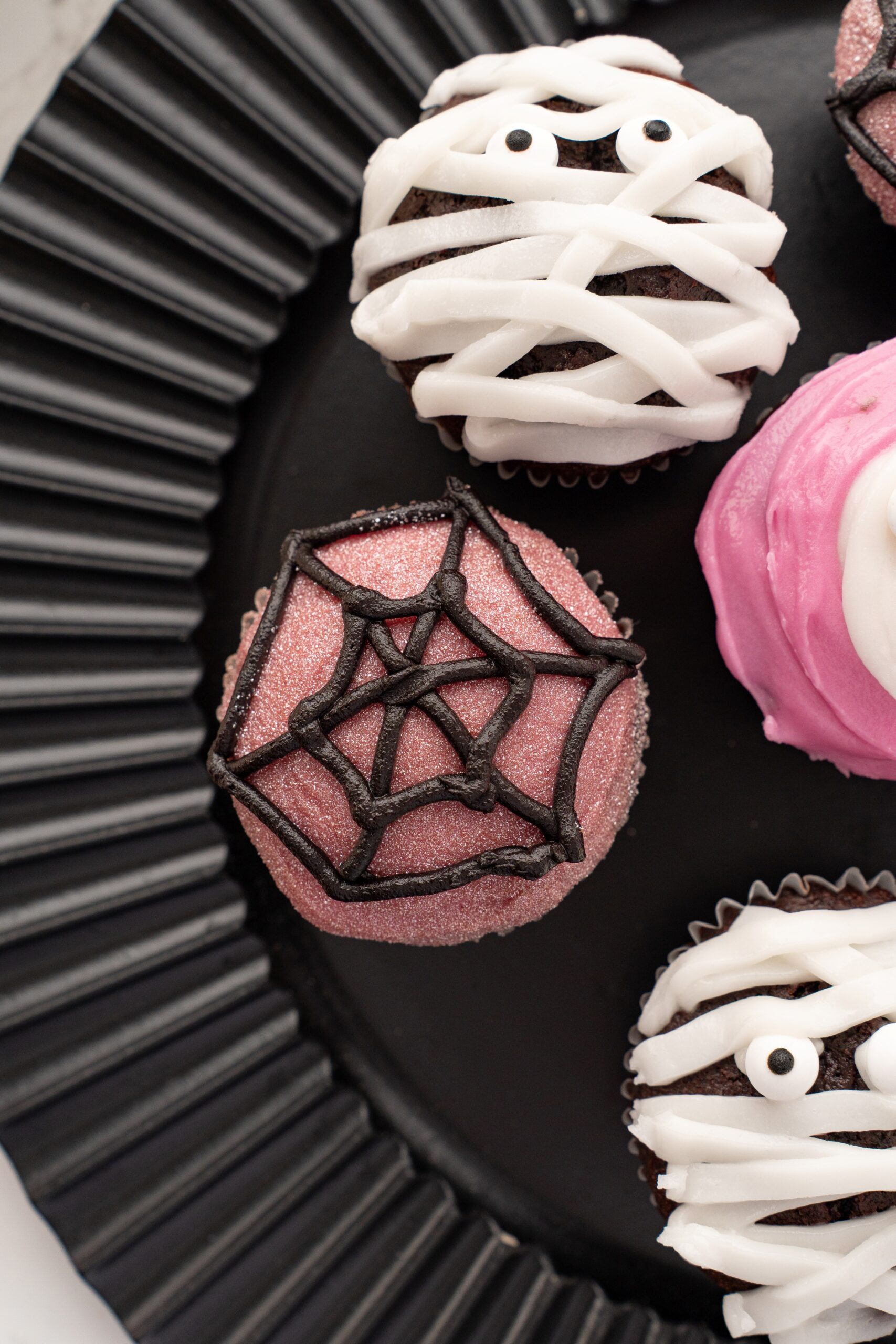 easy cupcake ideas for Halloween