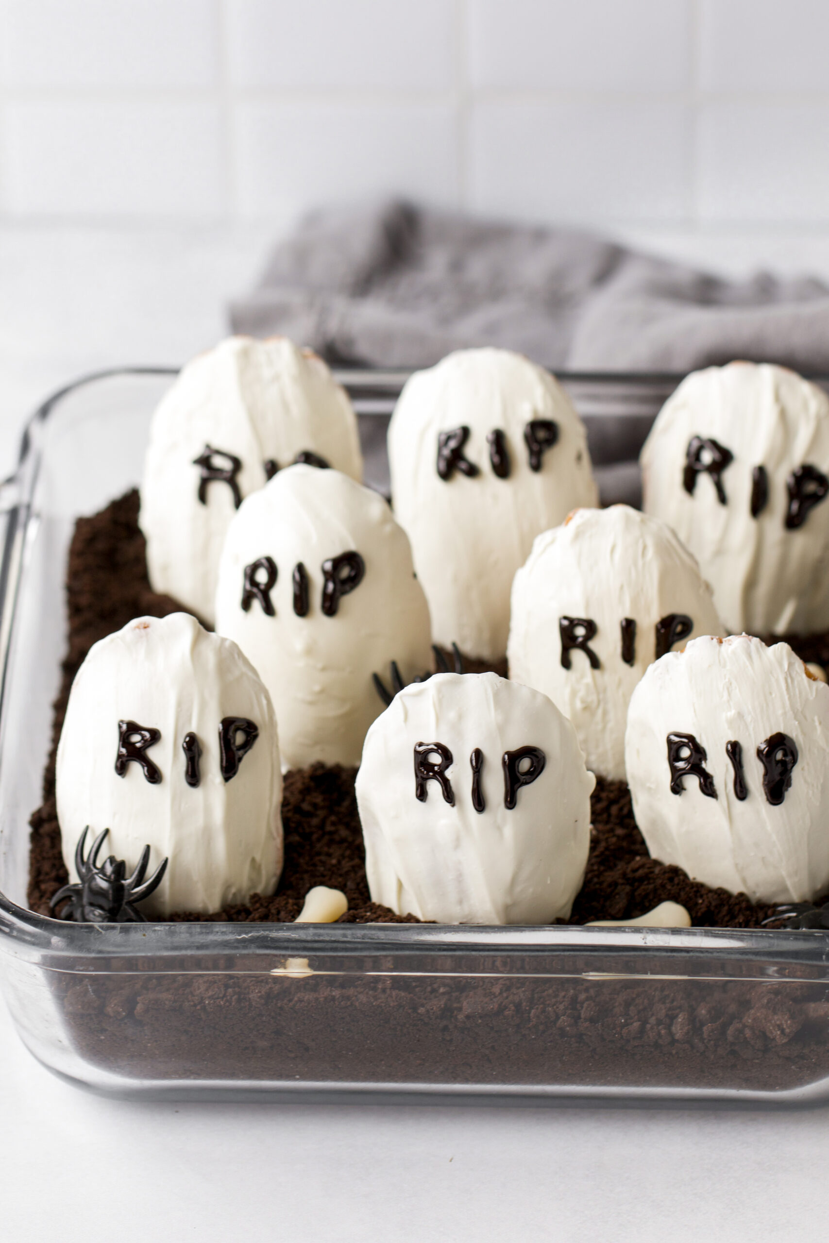 Halloween Madeleine cookies