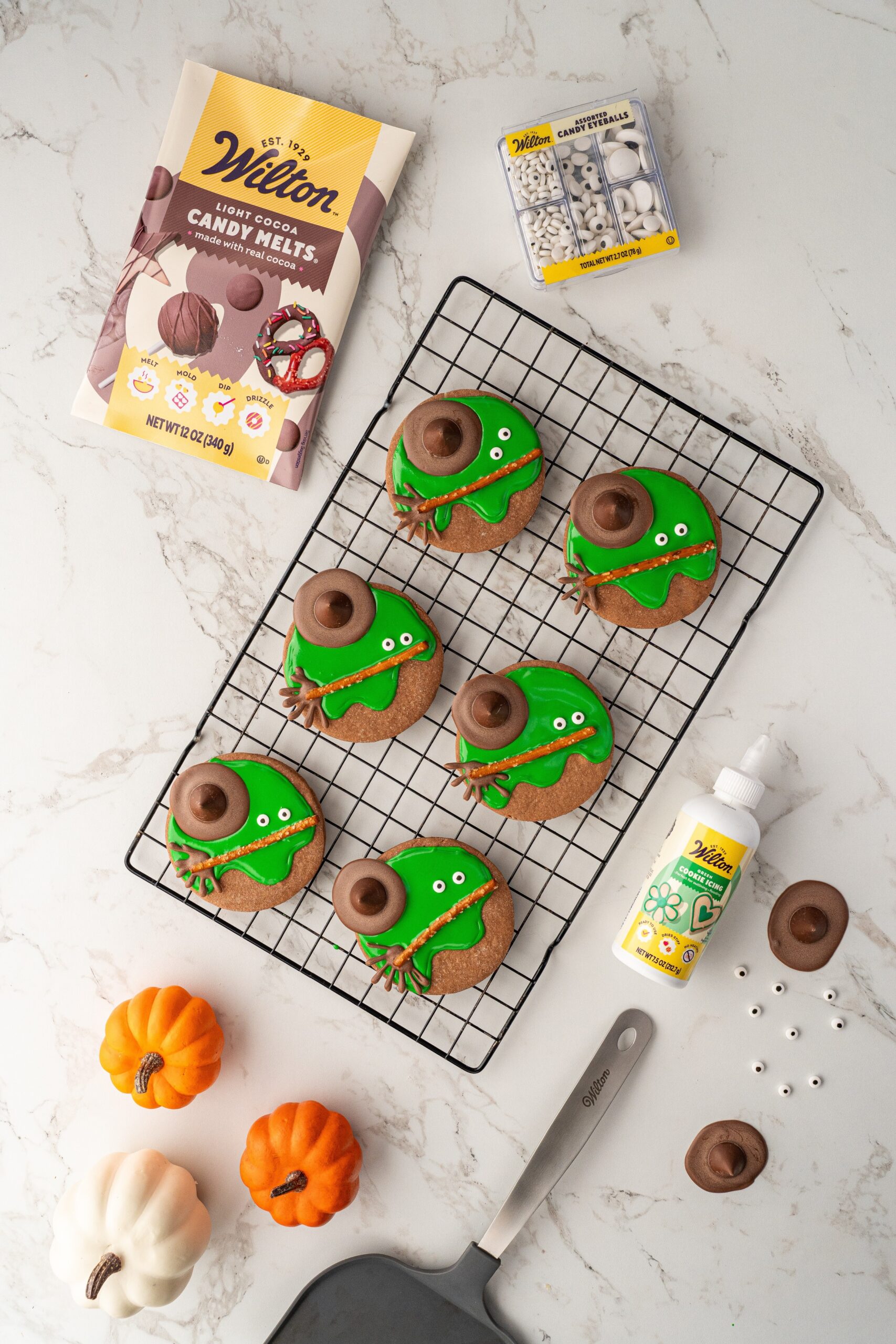 Melted Witch Cookies