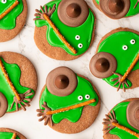 Melted Witch Cookies (Halloween witch cookies)